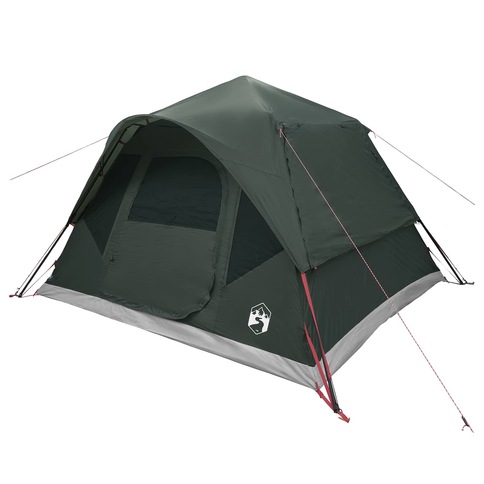 Sofort Zelt Olivegrün 305 x 275 x 190 cm Polyester und Stahl