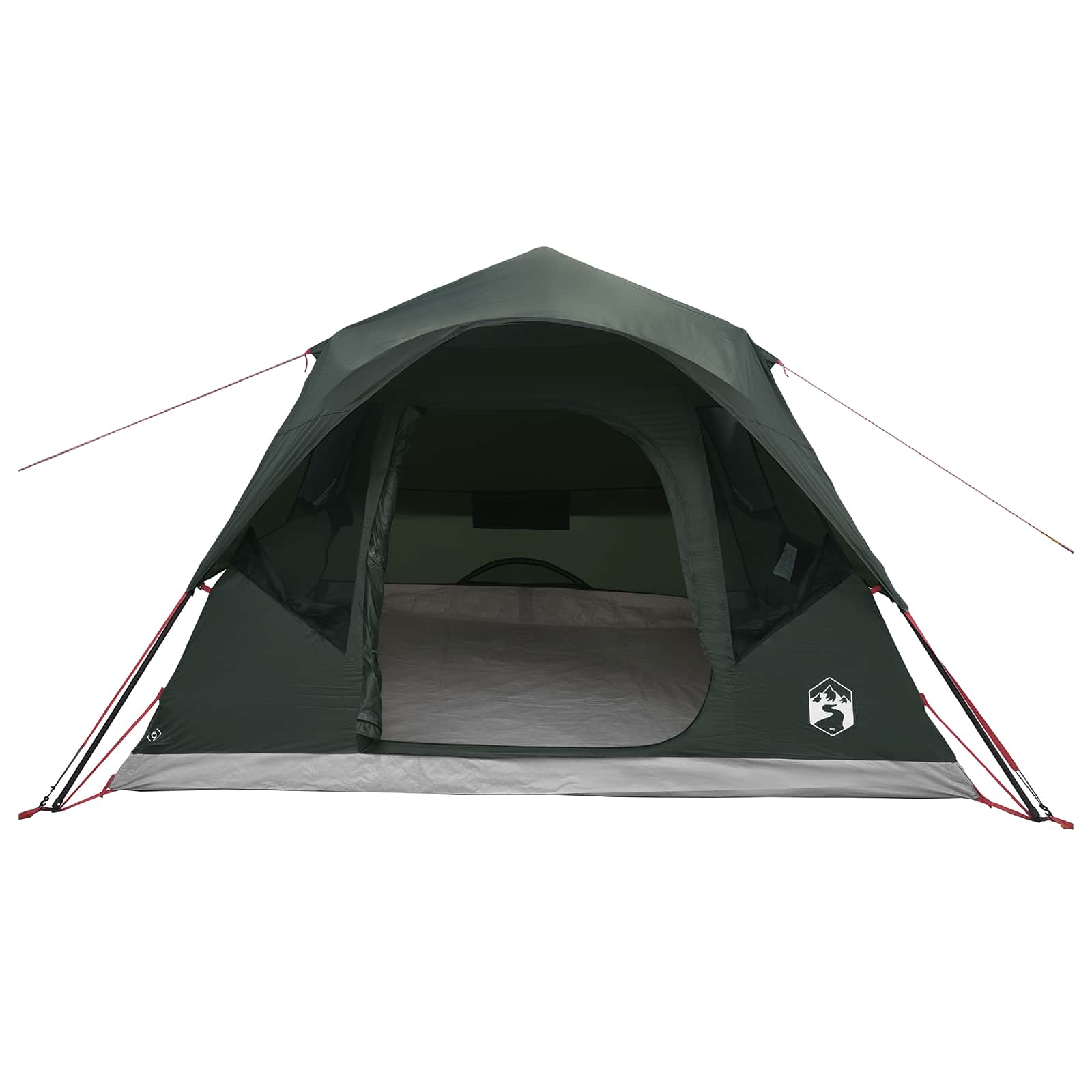 Sofort Zelt Olivegrün 305 x 275 x 190 cm Polyester und Stahl