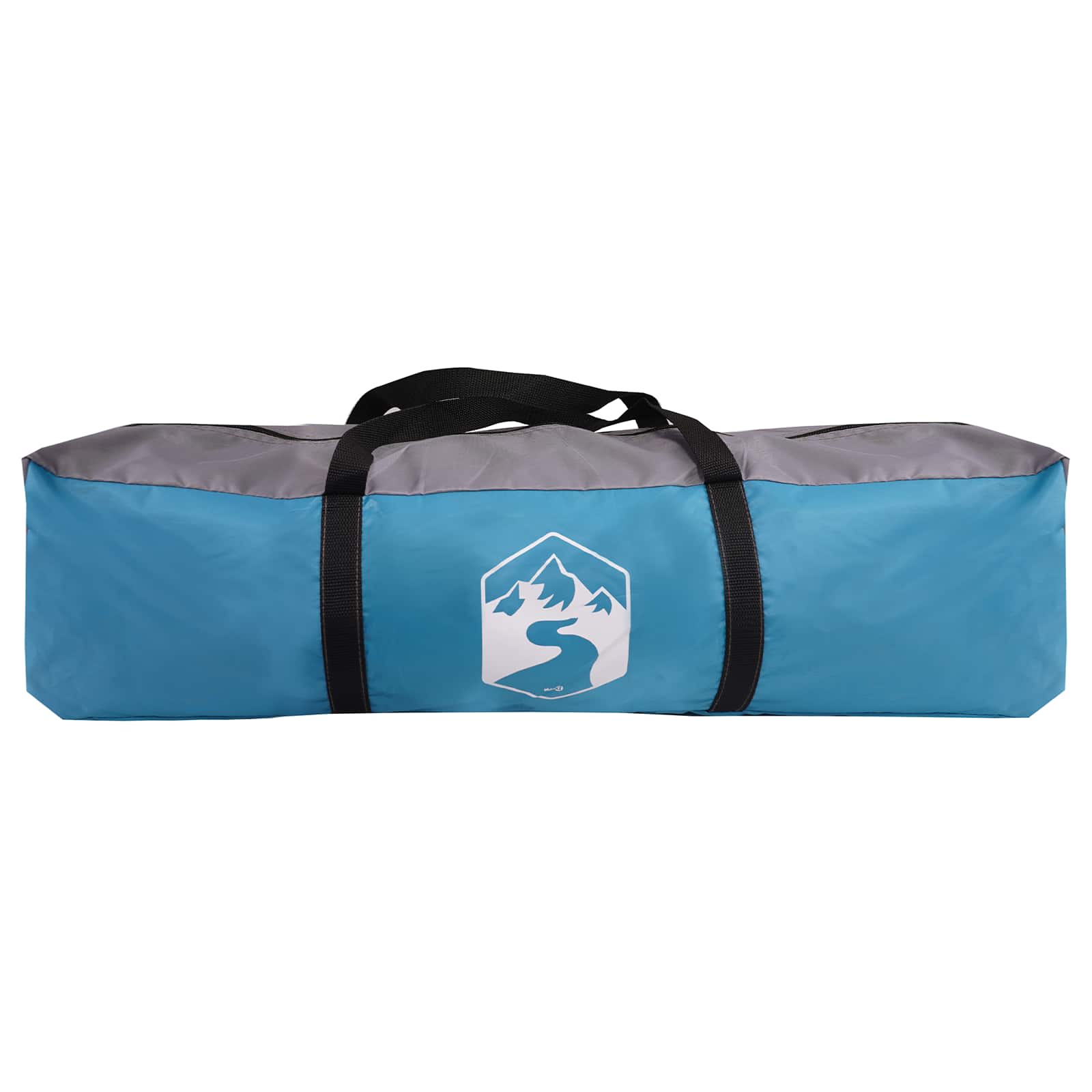 Sofort Zelt Blau 365 x 380 x 200 cm Polyester und Stahl