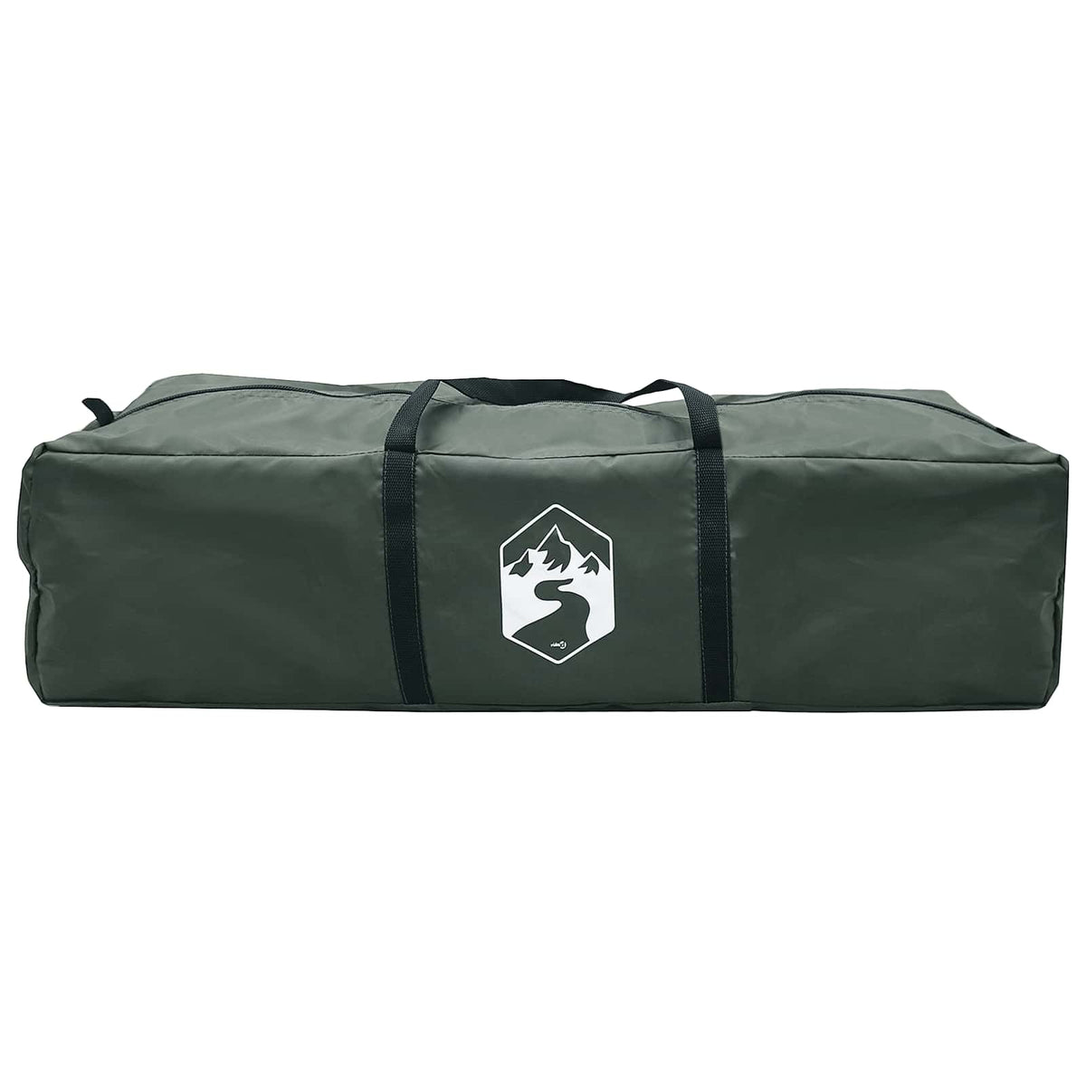 Sofort Zelt 8 Personen Olivegrün Polyester und Stahl