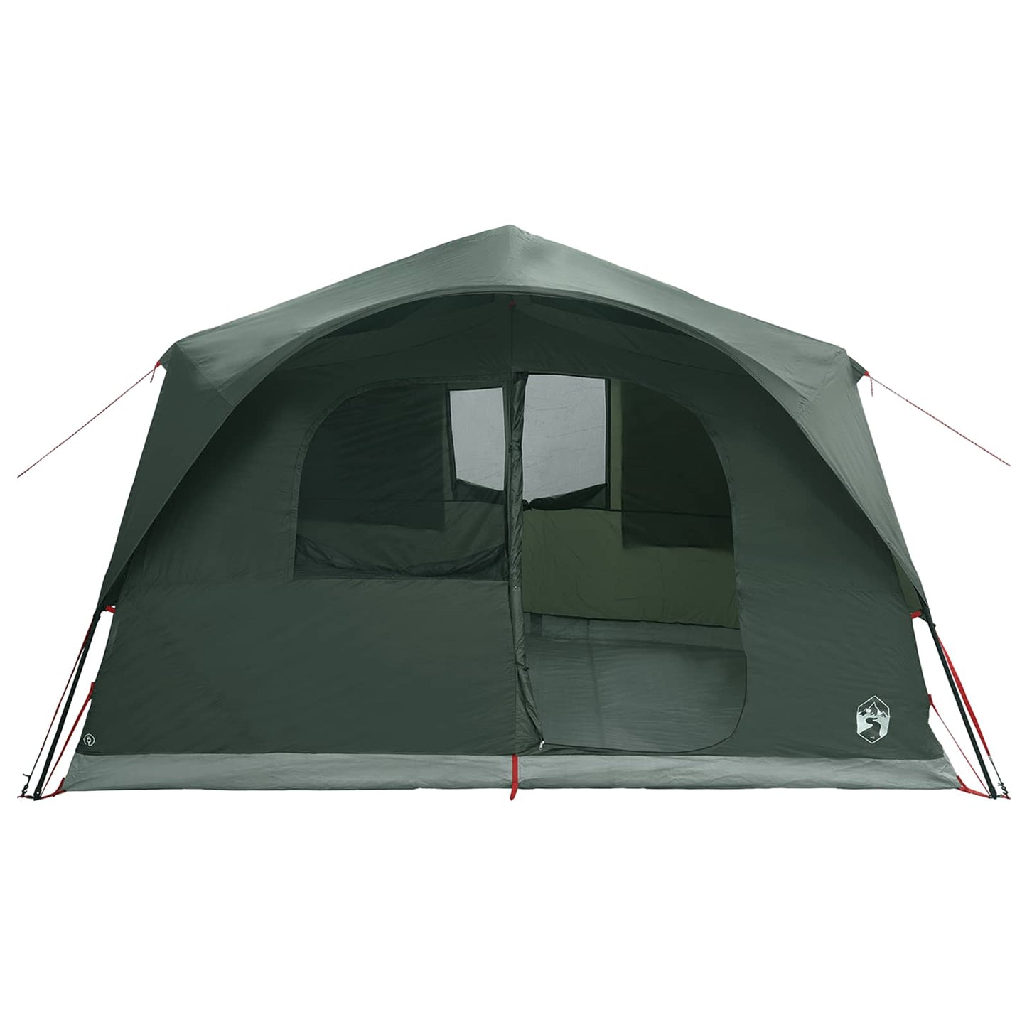 Sofort Zelt Olivegrün 365 x 380 x 200 cm Polyester und Stahl