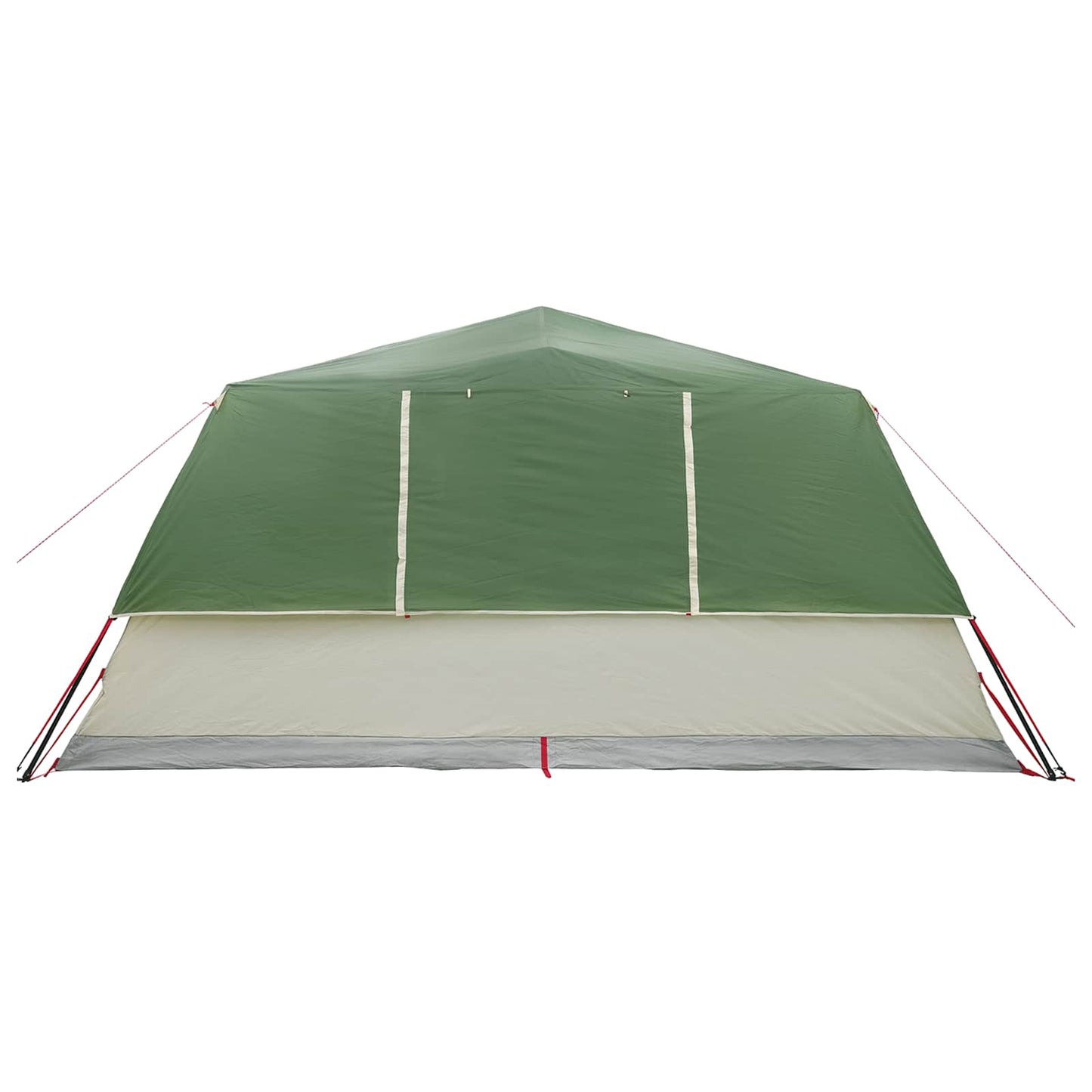Sofort Zelt 10 Personen Grün Polyester und Stahl