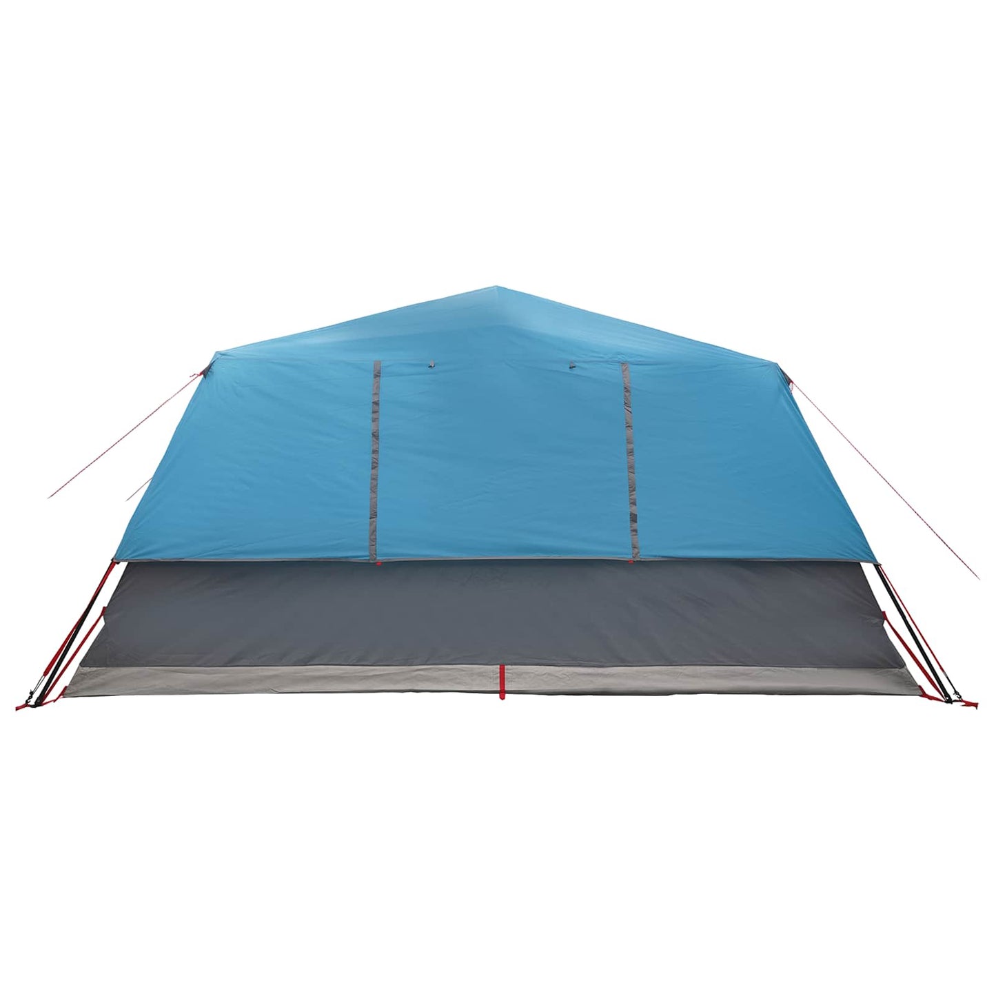 Sofort Zelt 10 Personen Blau Polyester und Stahl