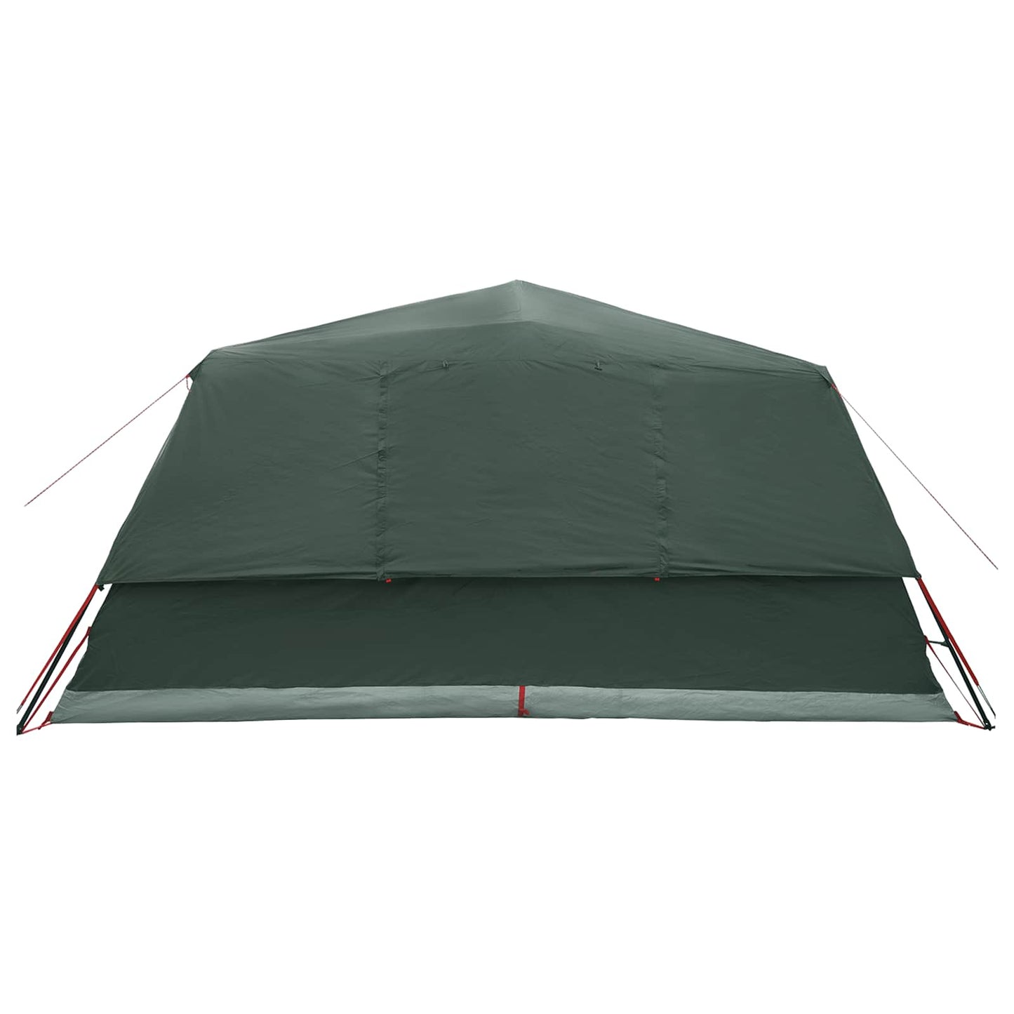 Sofort Zelt 10 Personen Olivegrün Polyester und Stahl