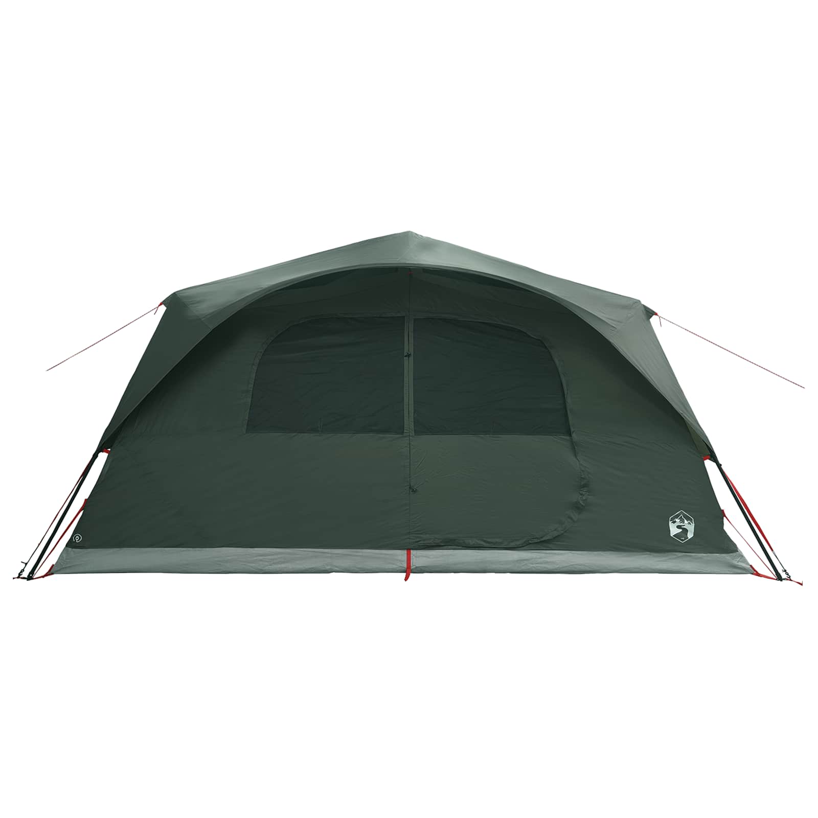 Sofort Zelt 10 Personen Olivegrün Polyester und Stahl