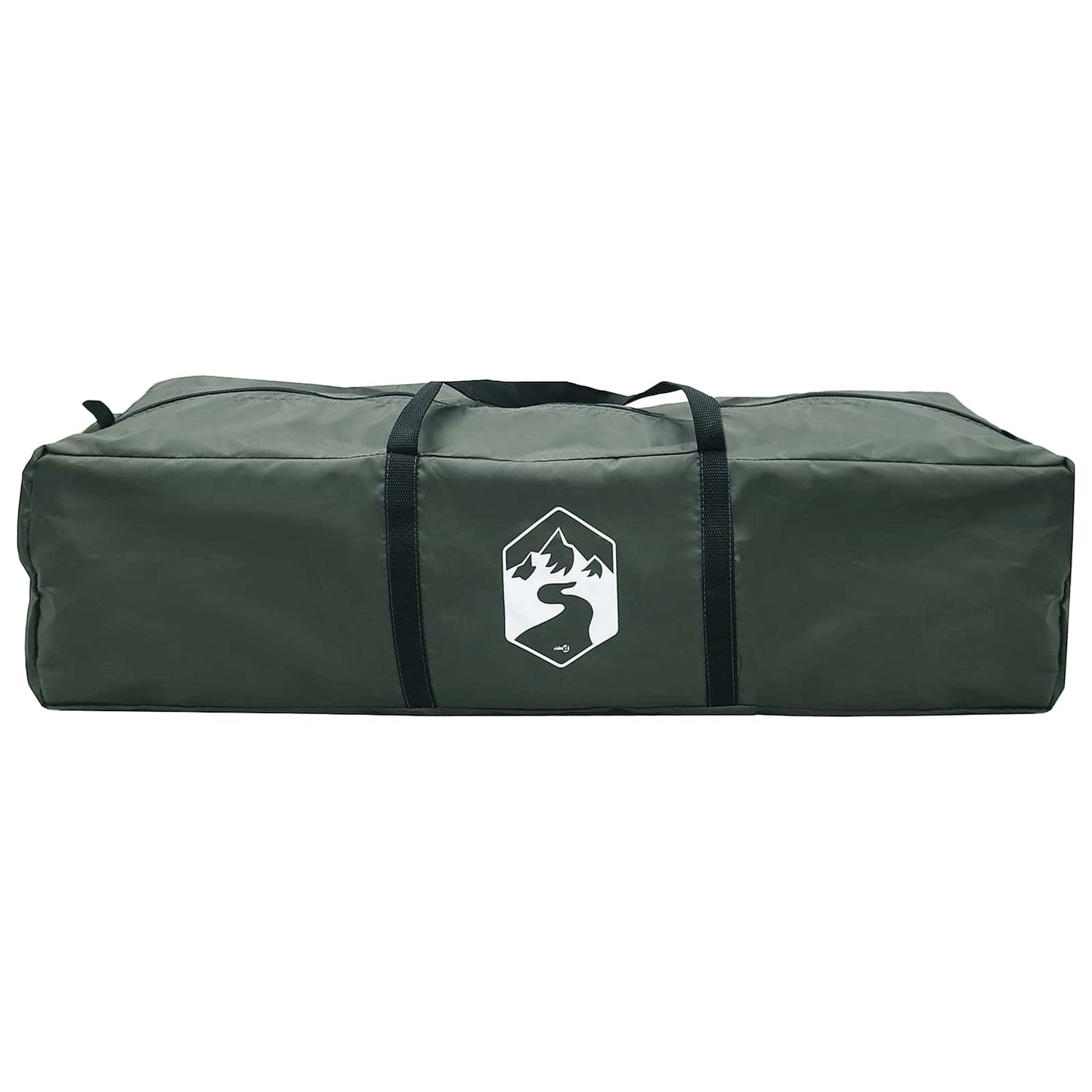 Familienzelt Olivegrün 305 x 275 x 190 cm Polyester und Stahl