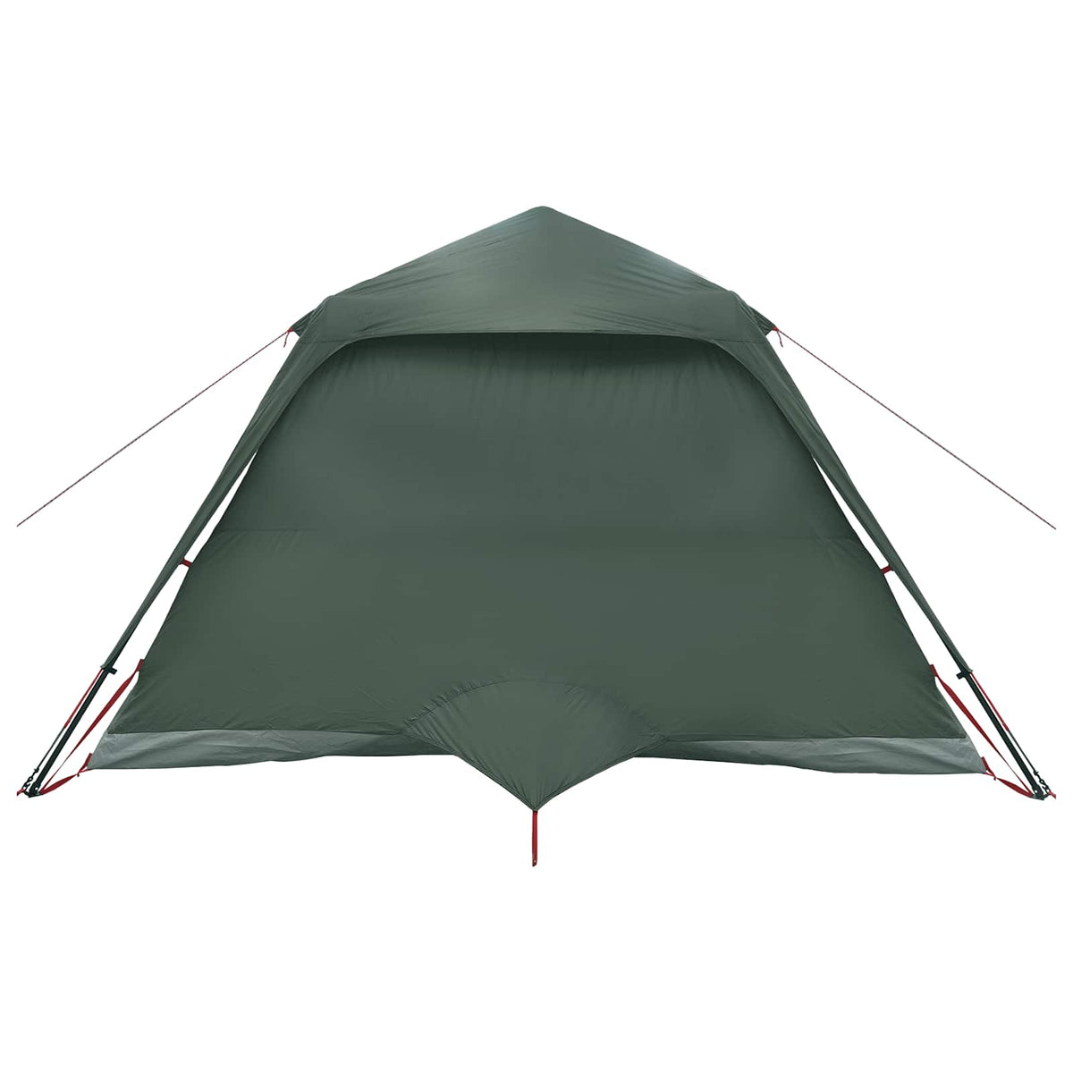 Familienzelt Olivegrün 6-Personen Polyester und Stahl