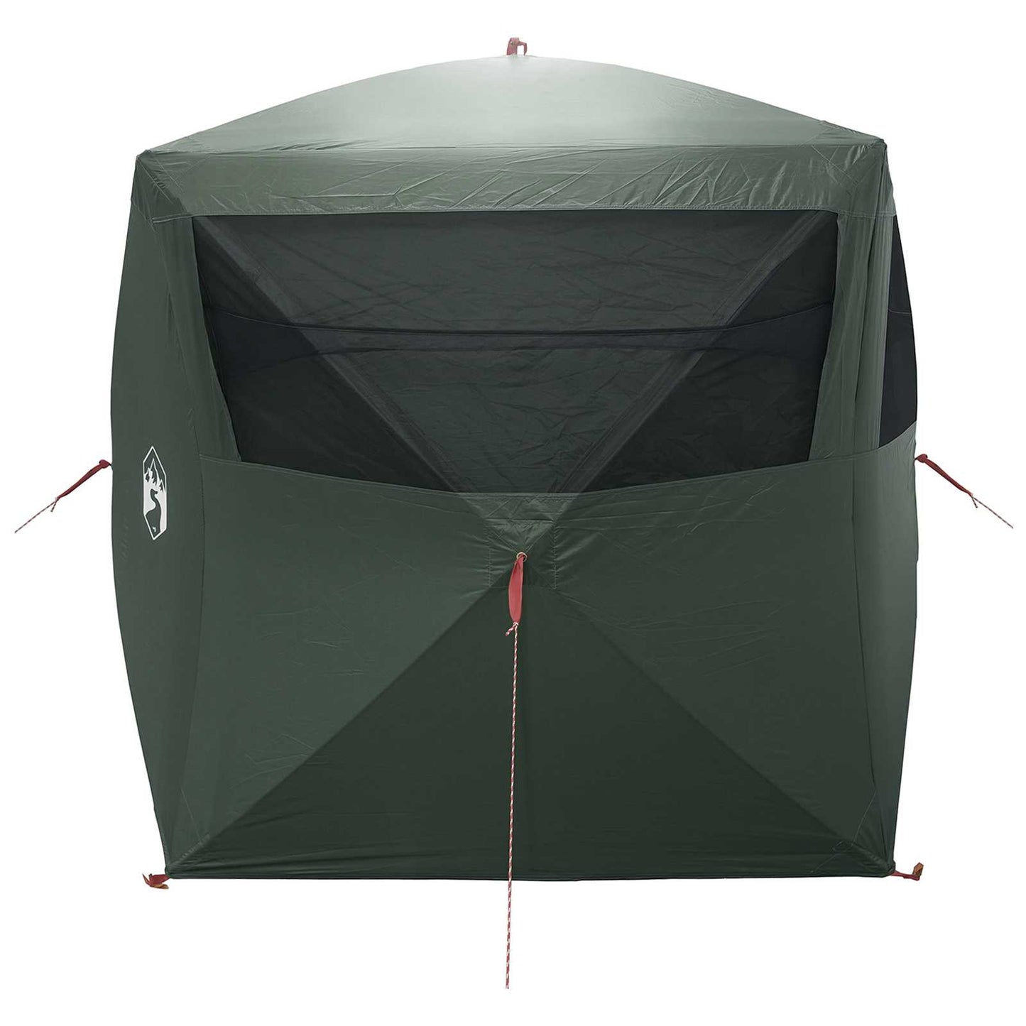 Huntingzelt Olivegrün 143 x 143 x 165 cm Polyester und Stahl