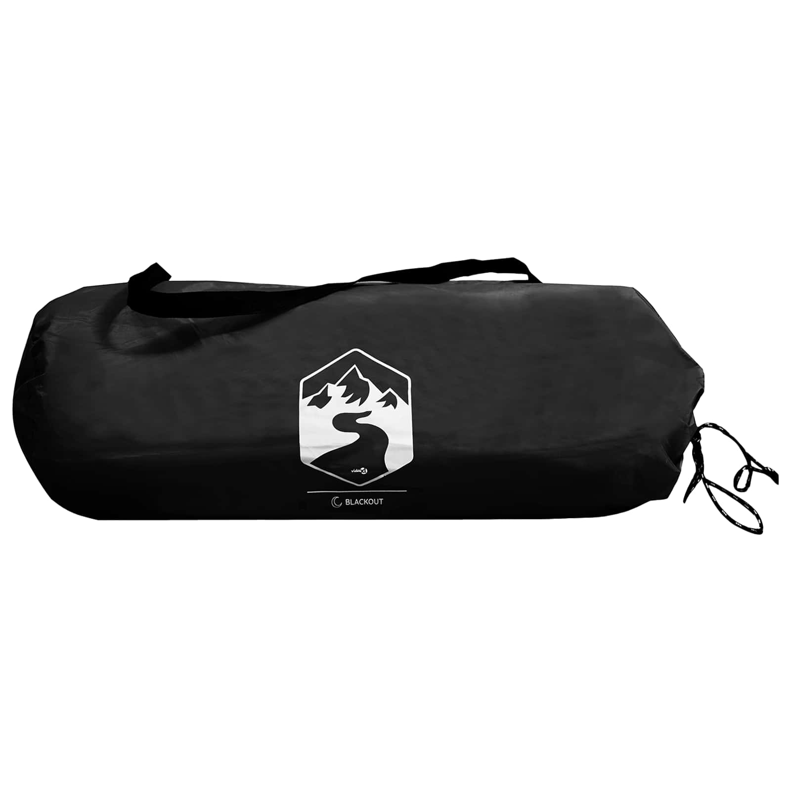 Huntingzelt 145 x 145 x 150 cm Weiß Blackout