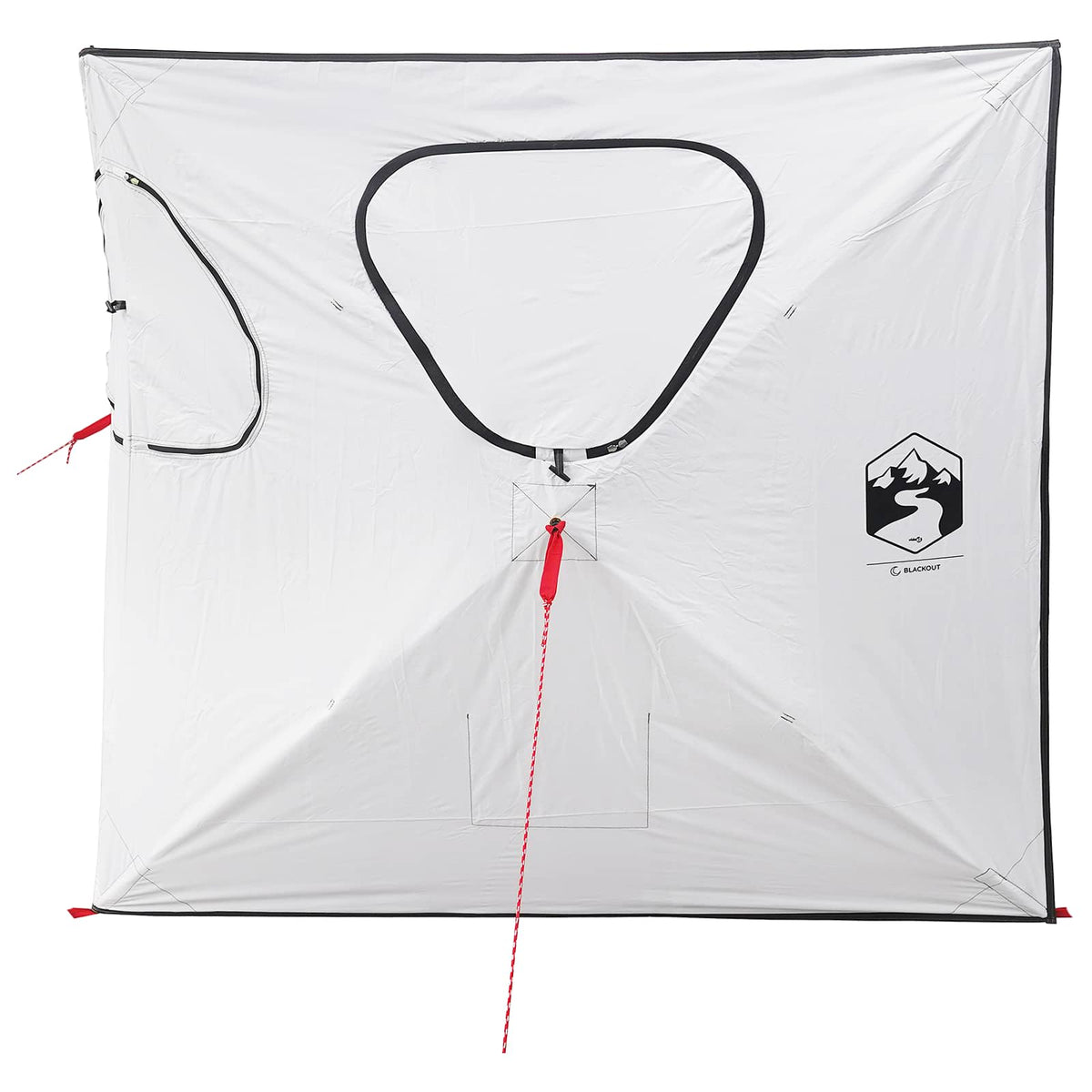 Huntingzelt Weiß Blackout 145 x 145 x 150 cm
