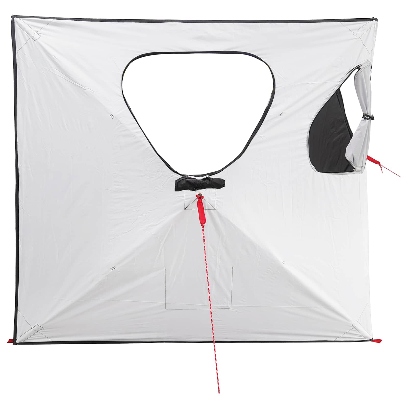 Huntingzelt 145 x 145 x 150 cm Weiß Blackout