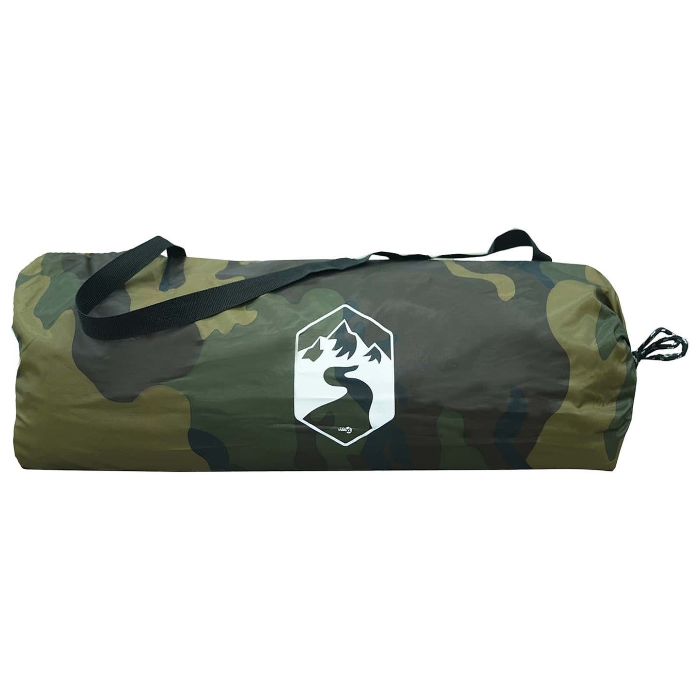 Huntingzelt 145 x 145 x 150 cm Tarnung Polyester und Stahl