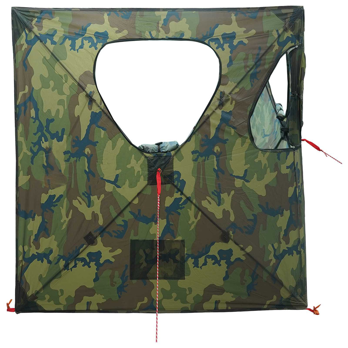 Huntingzelt Tarnung 145 x 145 x 150 cm Polyester und Stahl