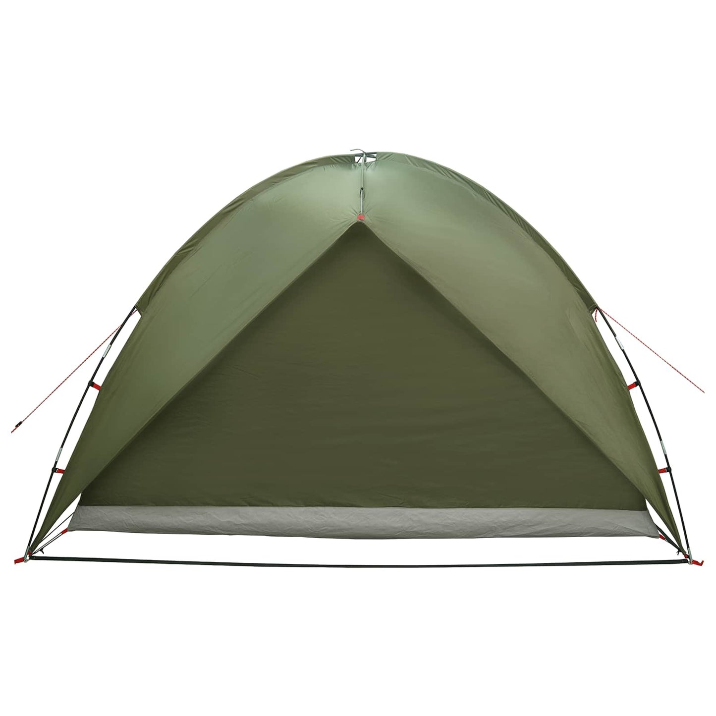 Campingzelt mit Regenhaube wasserdicht 4 Personen Olivgrün