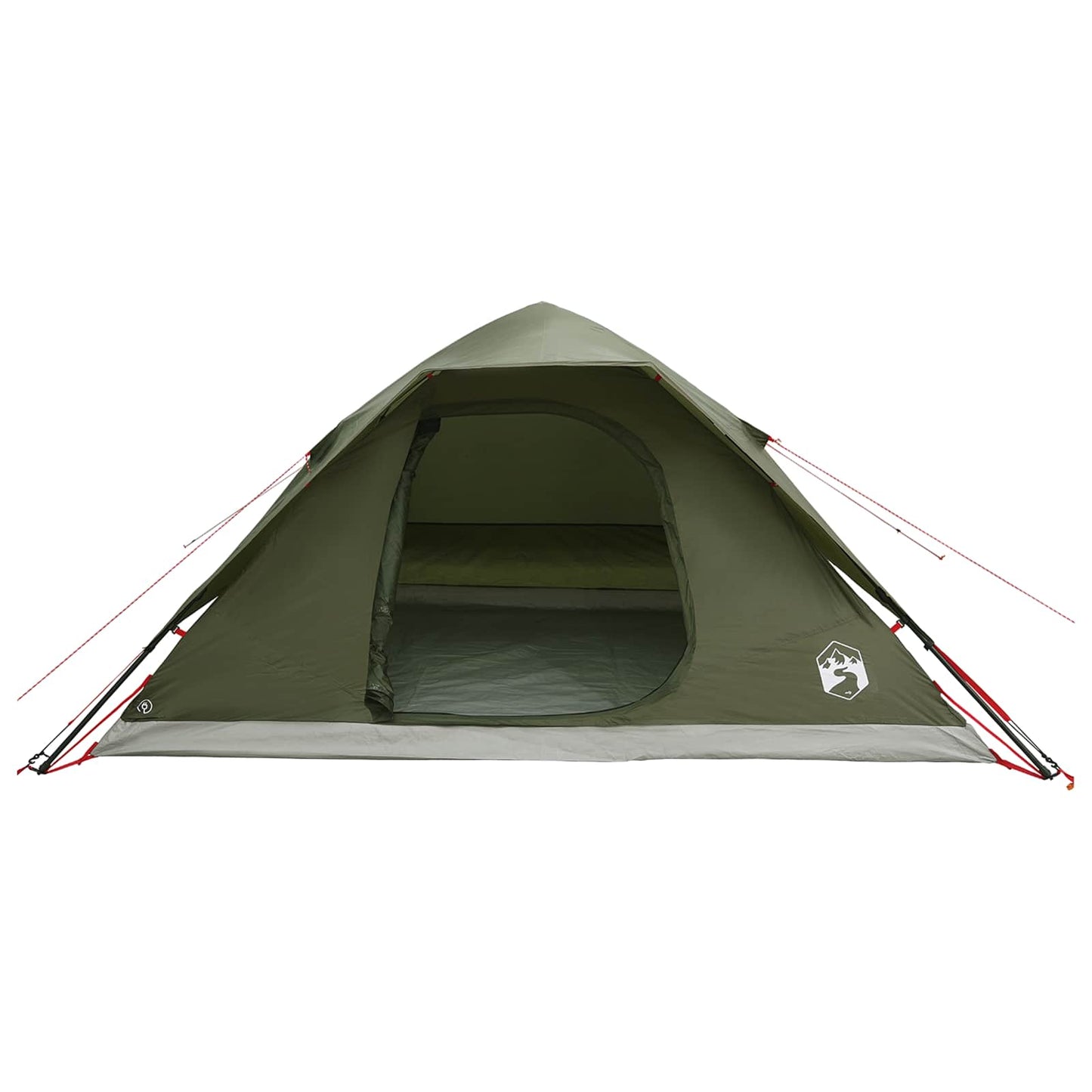 Sofort Zelt Olive Grün 305 x 215 x 140 cm Polyester und Stahl