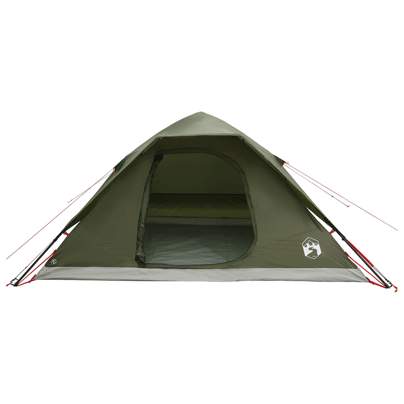 Sofort Zelt Olive Grün 305 x 215 x 140 cm Polyester und Stahl