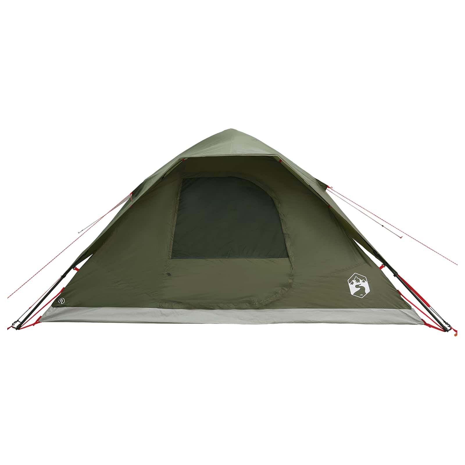 Sofort Zelt Olive Grün 305 x 215 x 140 cm Polyester und Stahl