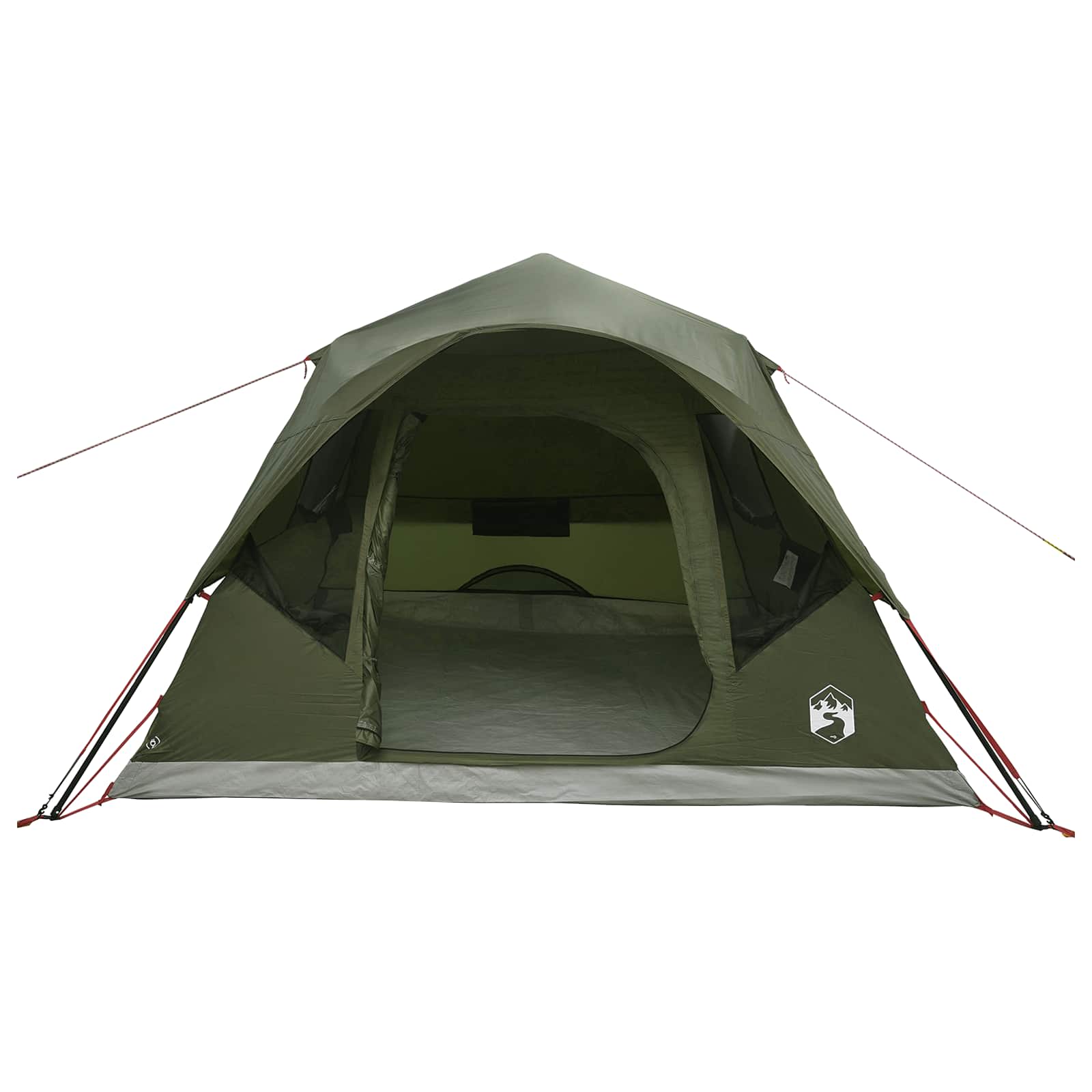 Sofort Zelt Olive Grün 305 x 275 x 190 cm Polyester und Stahl