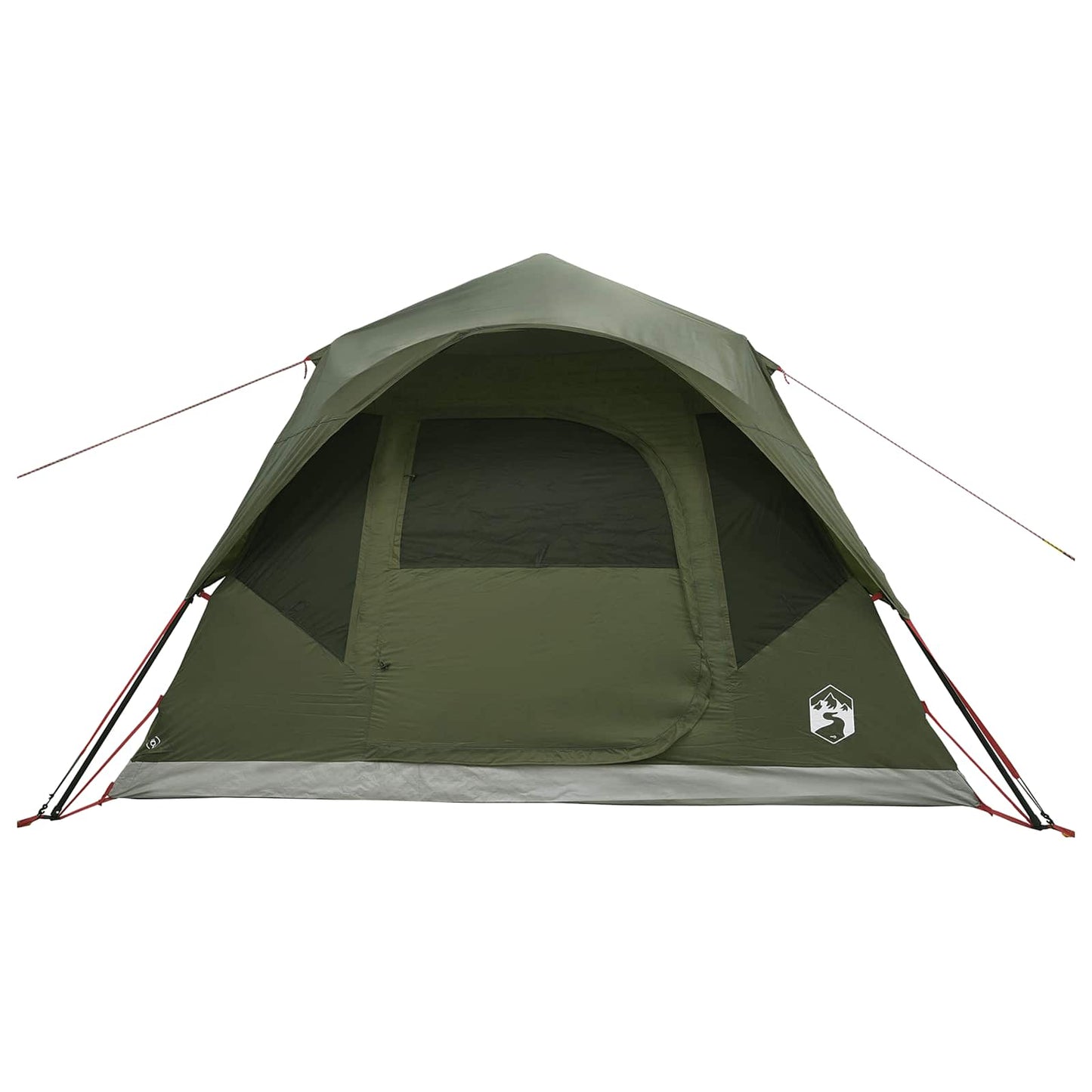 Sofort Zelt Olive Grün 305 x 275 x 190 cm Polyester und Stahl