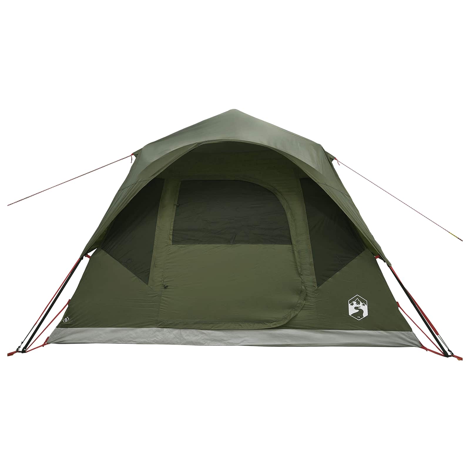 Sofort Zelt Olive Grün 305 x 275 x 190 cm Polyester und Stahl