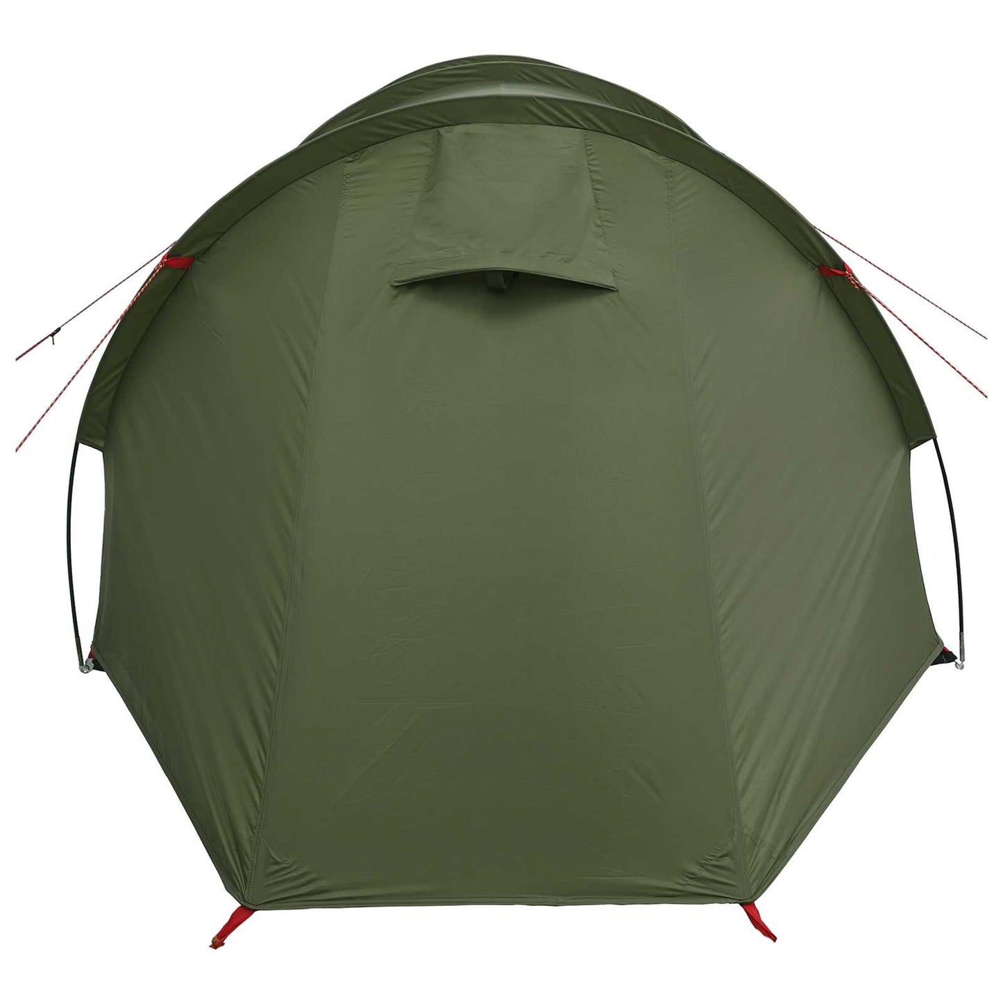 Tunnelzelt 410 x 175 x 105 cm Olivgrün Polyester und Stahl