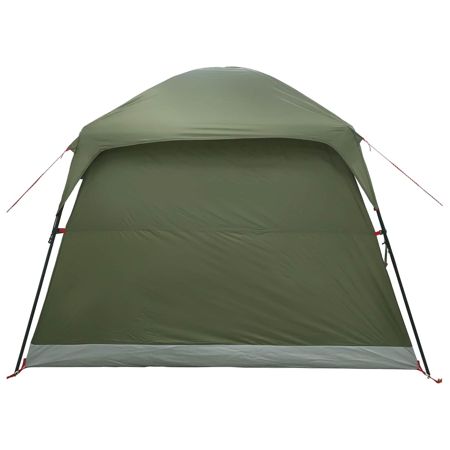 Hütten-Zelt Olive Grün 244 x 213 x 183 cm Polyester und Stahl