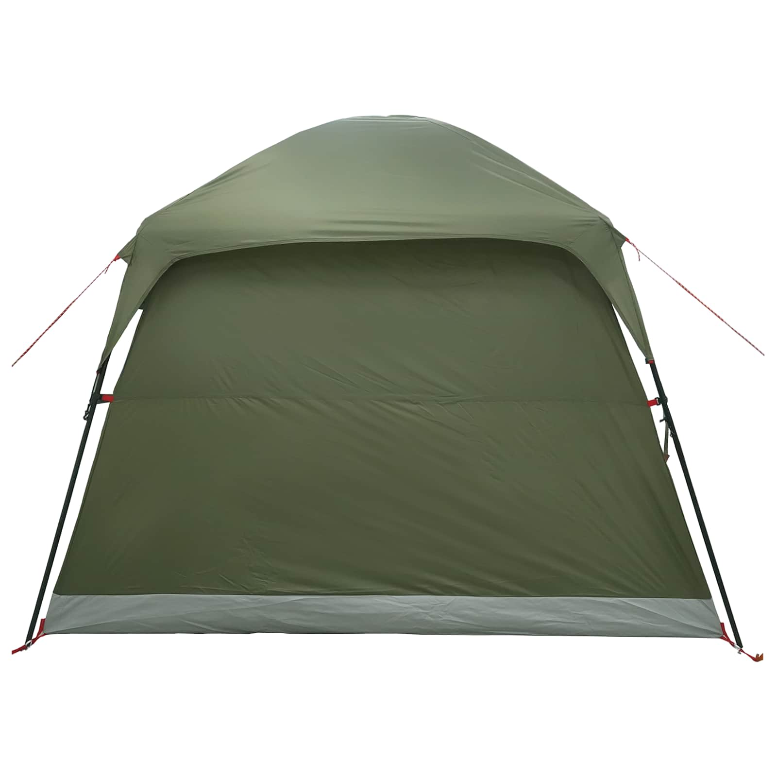 Hütten-Zelt Olive Grün 244 x 213 x 183 cm Polyester und Stahl