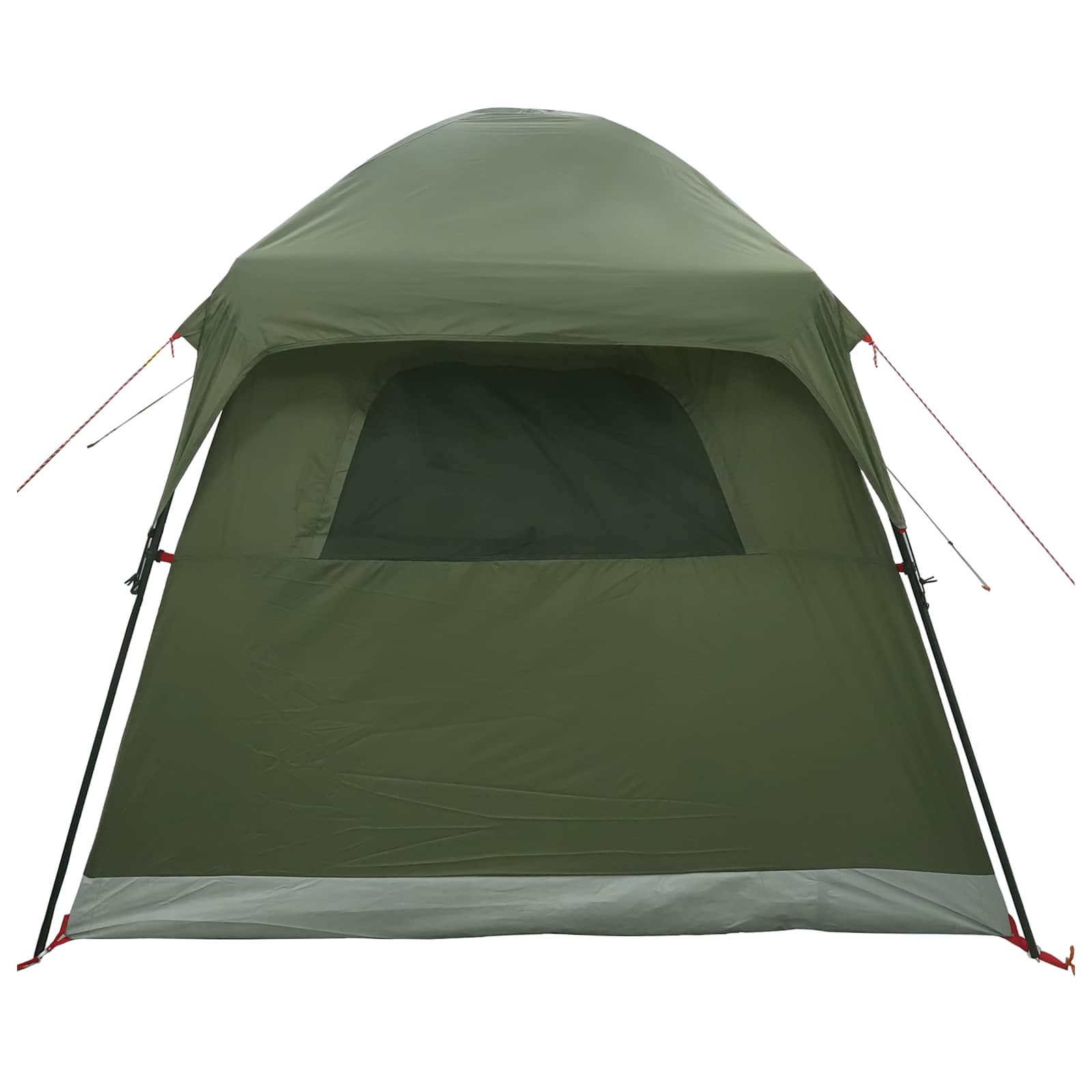 Hütten-Zelt Olive Grün 244 x 213 x 183 cm Polyester und Stahl