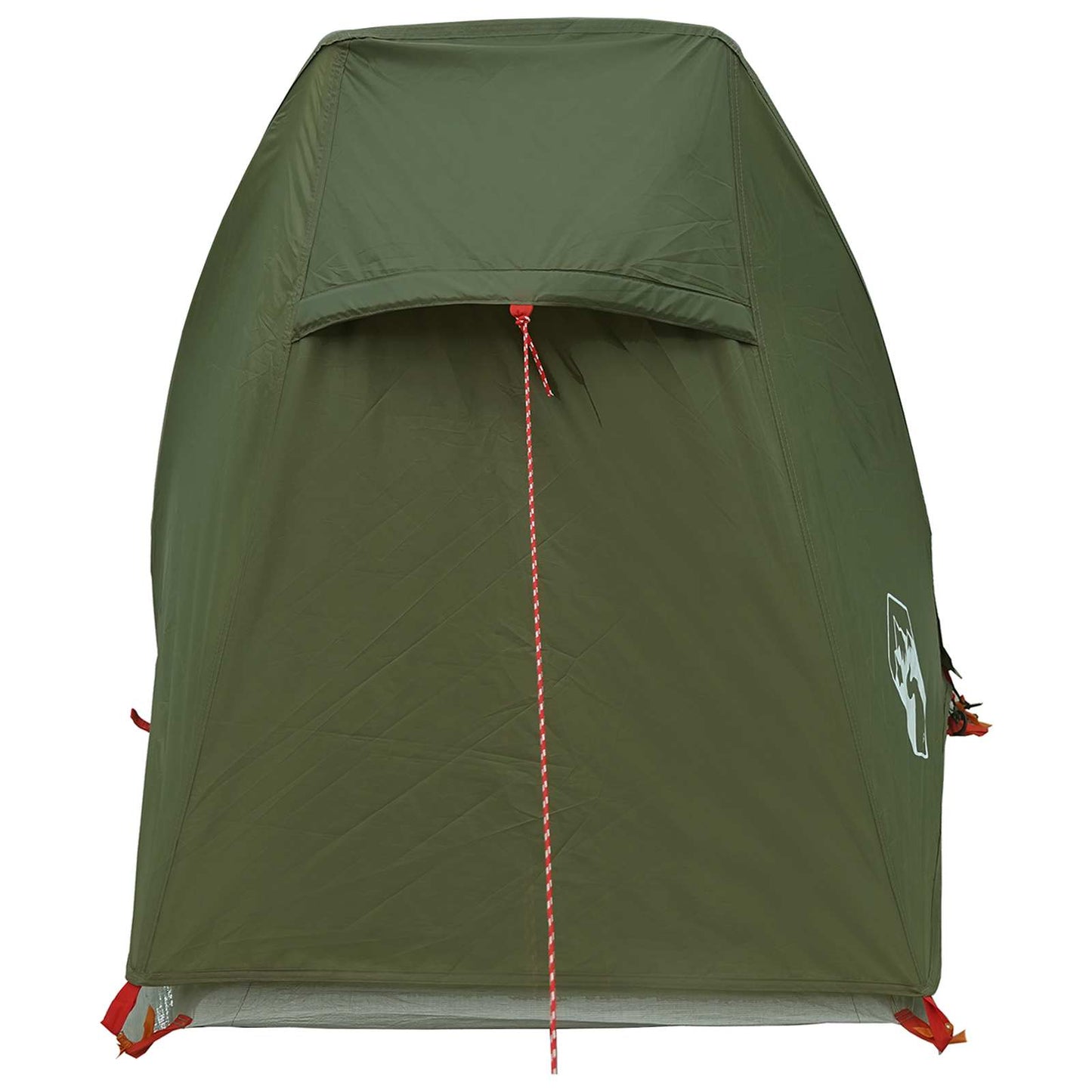 Tunnelzelt 215 x 100 x 90 cm Olivgrün Polyester und Stahl