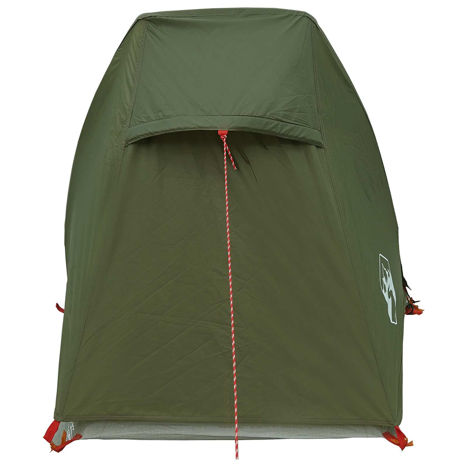 Tunnelzelt 215 x 100 x 90 cm Olivgrün Polyester und Stahl