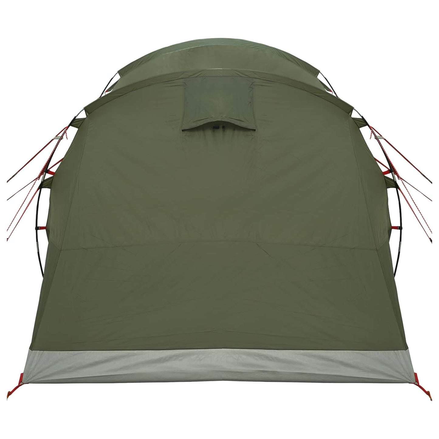 Tunnelzelt Olive Grün 400 x 260 x 200 cm Polyester und Stahl