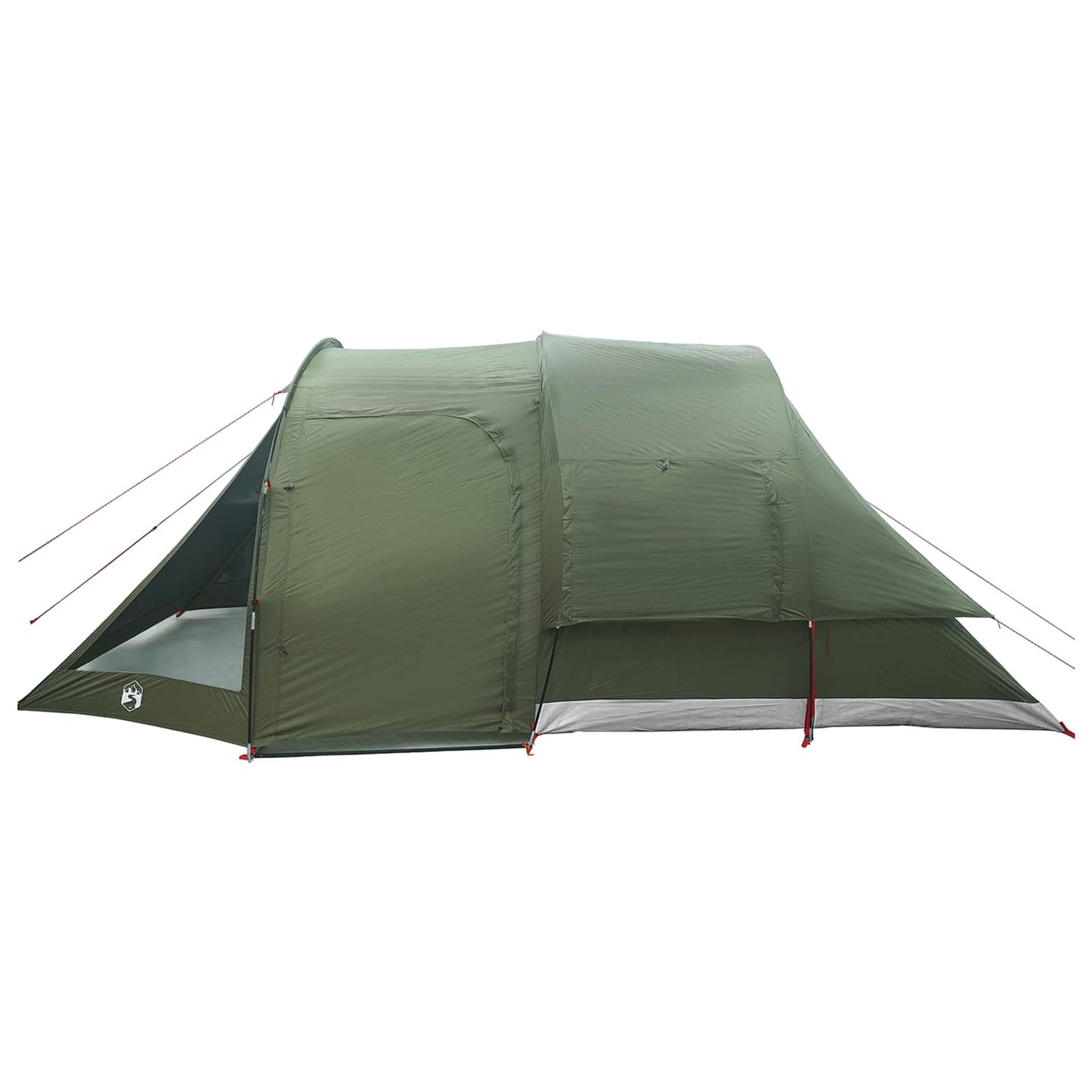 Hütten-Zelt 4 Personen Olivgrün Polyester und Stahl