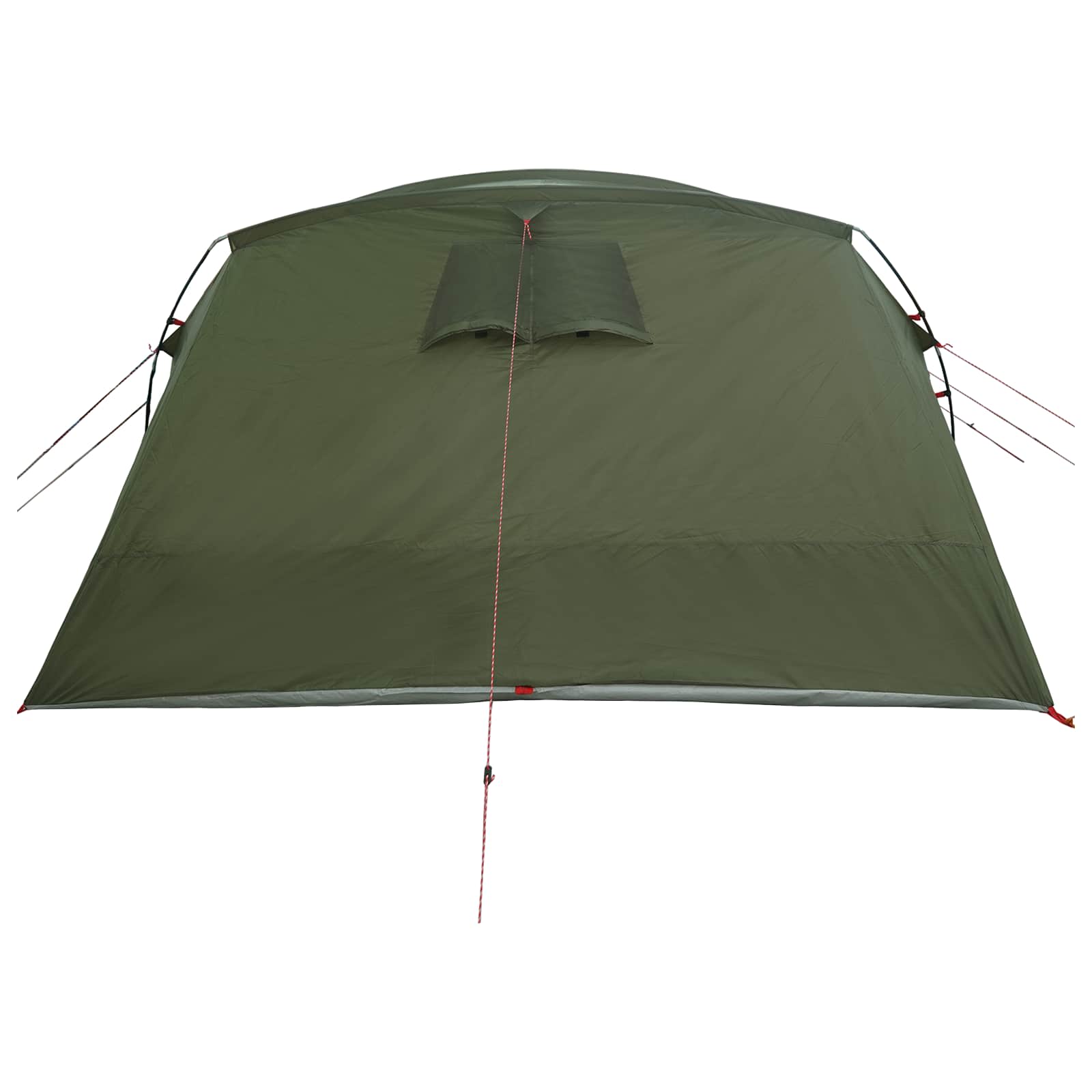 Tunnelzelt 427 x 315 x 178 cm Olivgrün Polyester und Stahl