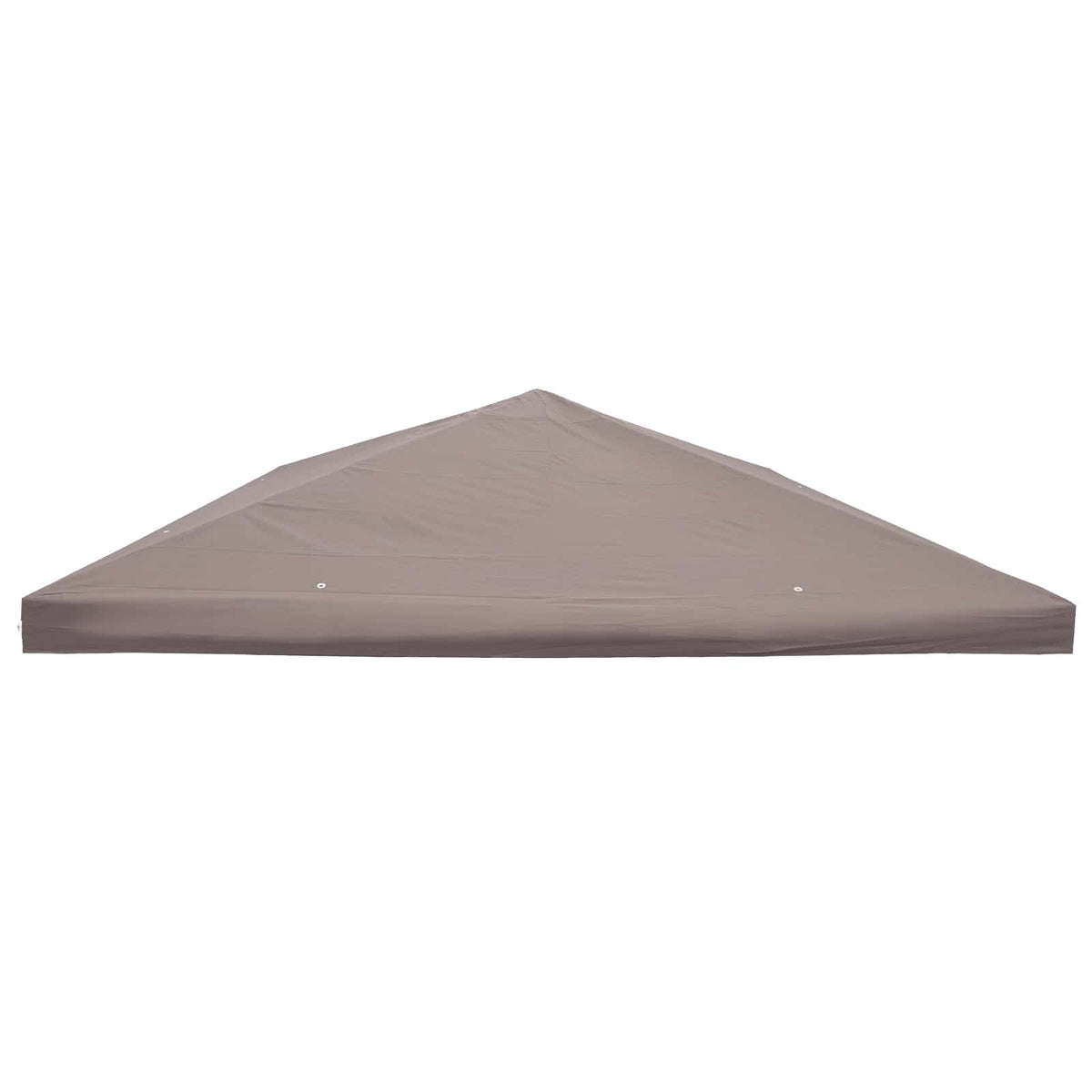 Pavillon Abdeckung Taupe 300 x 300 cm Polyester und Stahl