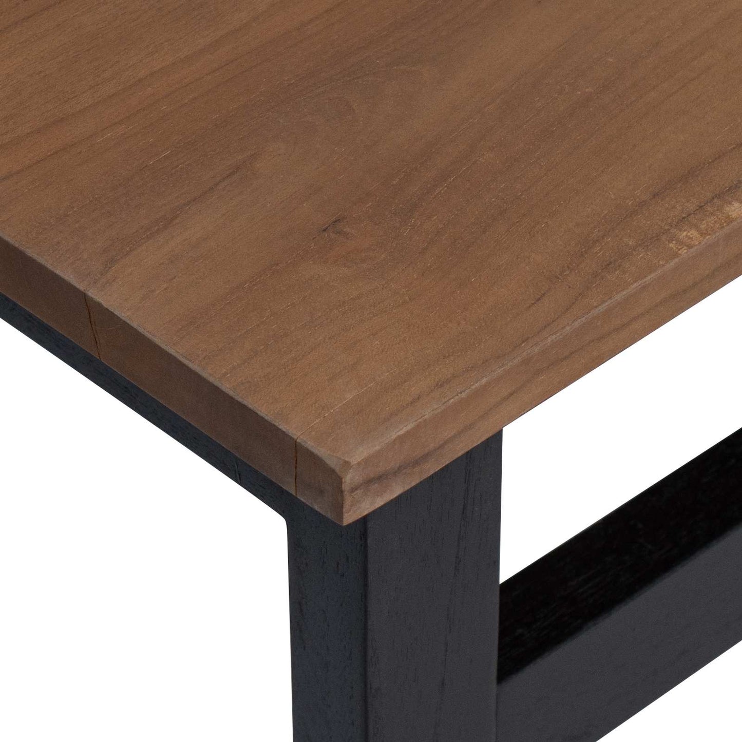 Schreibtisch Natur Massivholz Teak 100 x 45 x 75cm
