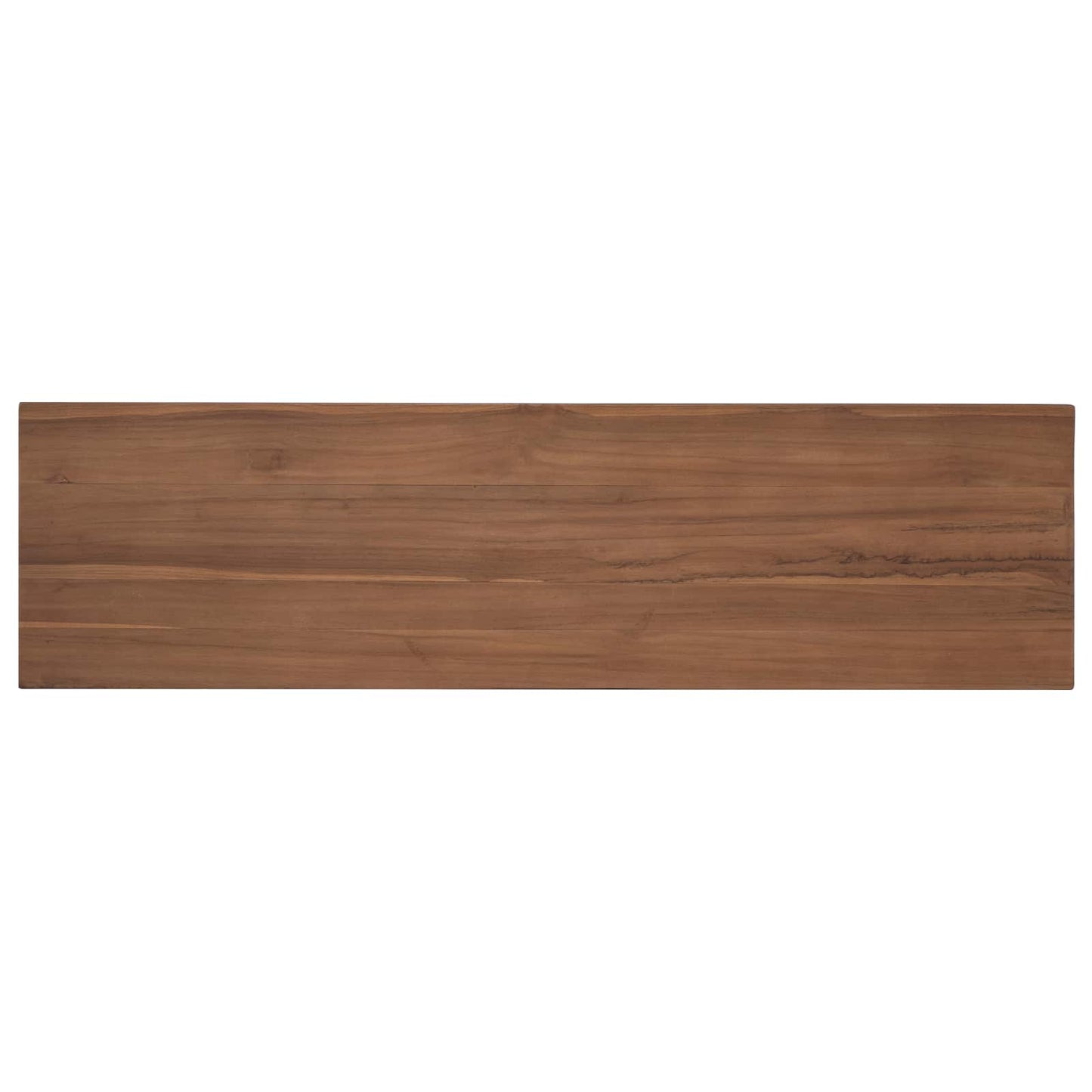 TV-Schrank 110 x 30 x 40 cm Natur Massivholz Teak