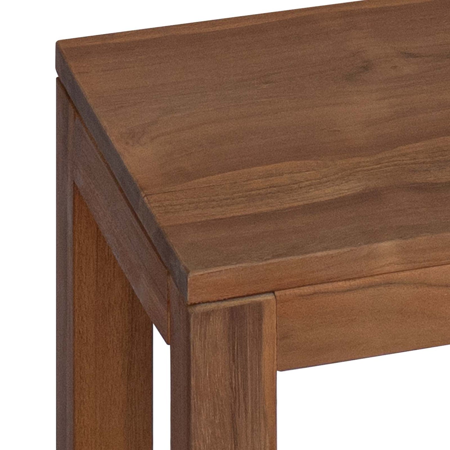 Pflanzenständer 3 Stk. Natur 25 x 25 x 80 cm Massivholz Teak