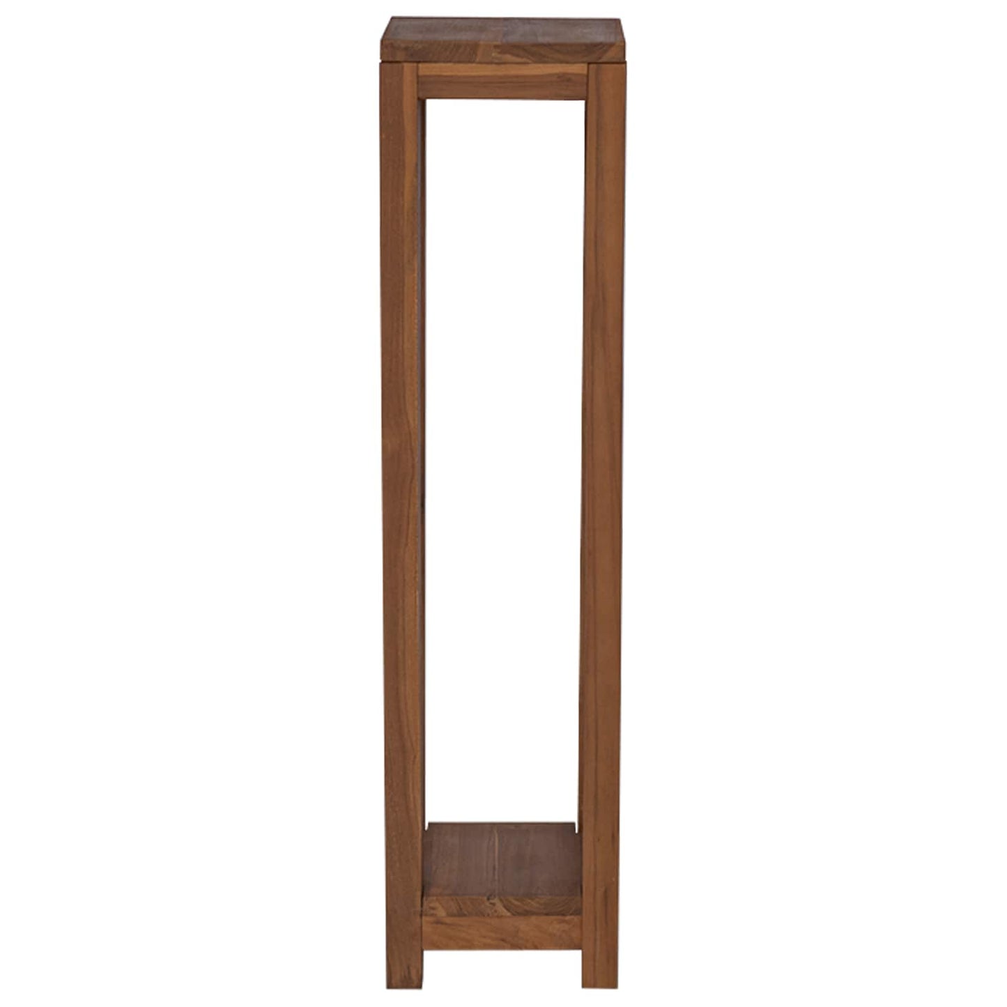 Pflanzenständer 2 Stk. Natur 25 x 25 x 100 cm Massivholz Teak