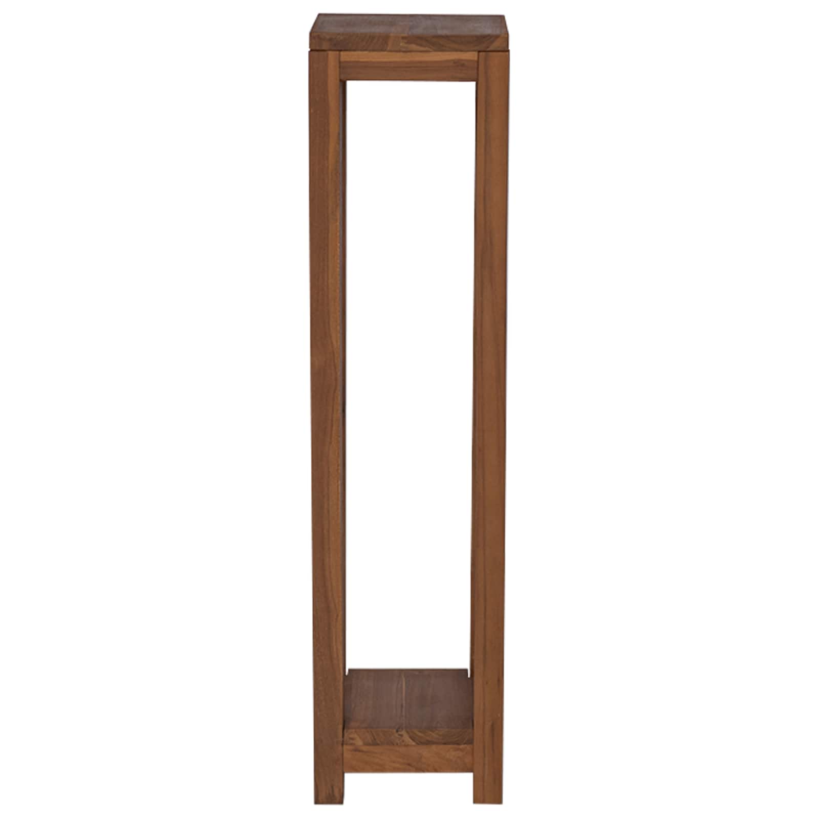 Pflanzenständer 2 Stk. Natur 25 x 25 x 100 cm Massivholz Teak