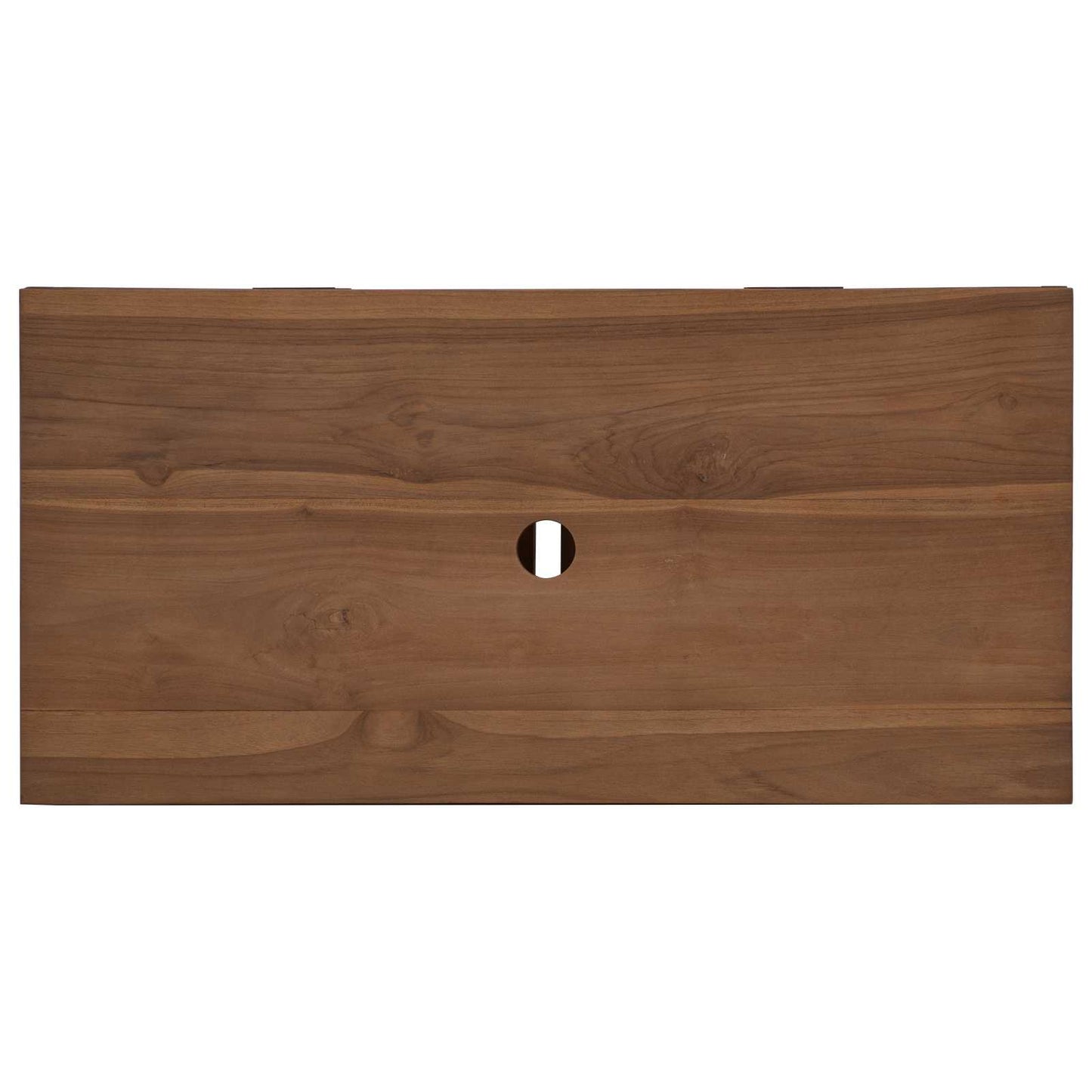 Badezimmerschrank Natur 90 x 45 x 75 cm Massivholz Teak
