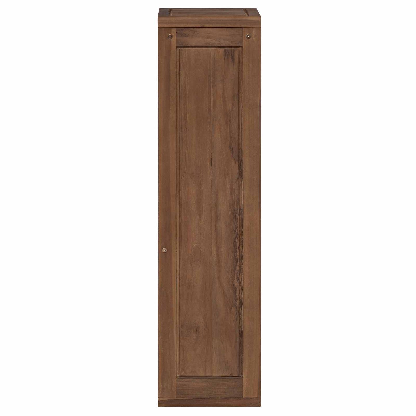 Badezimmer Seitenregal Natur 25 x 25 x 100 cm Massivholz Teak