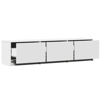 TV-Schränk Weiß Holzwerkstoff