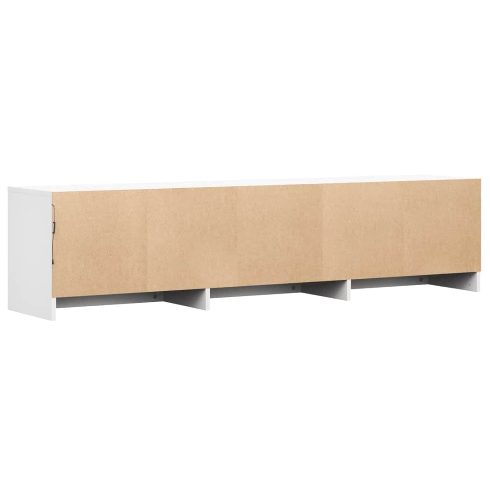 TV-Schränk Weiß Holzwerkstoff