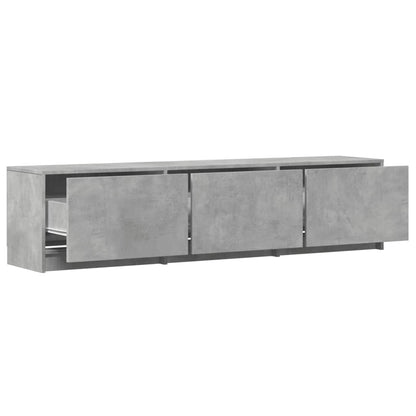 TV-Schränk Beton Holzwerkstoff