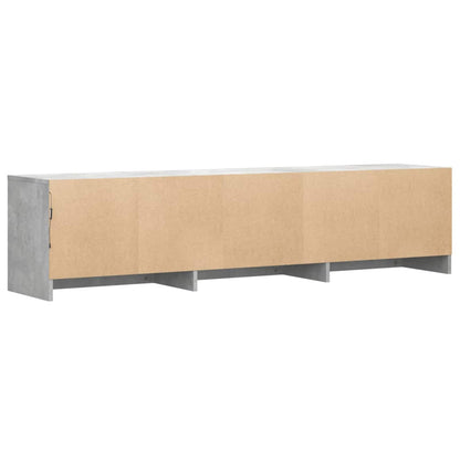 TV-Schränk Beton Holzwerkstoff