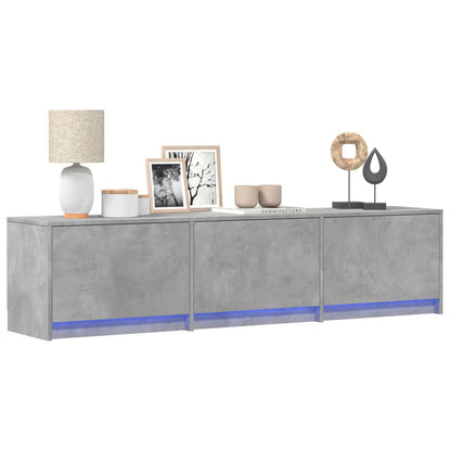 TV-Schränk Beton Holzwerkstoff