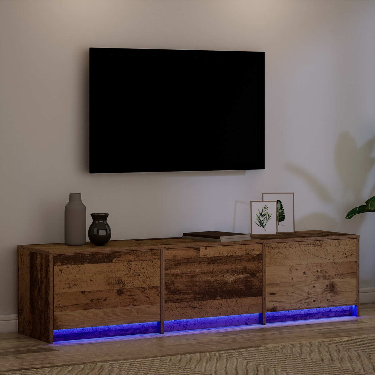 TV-Schränk Altholz Holzwerkstoff