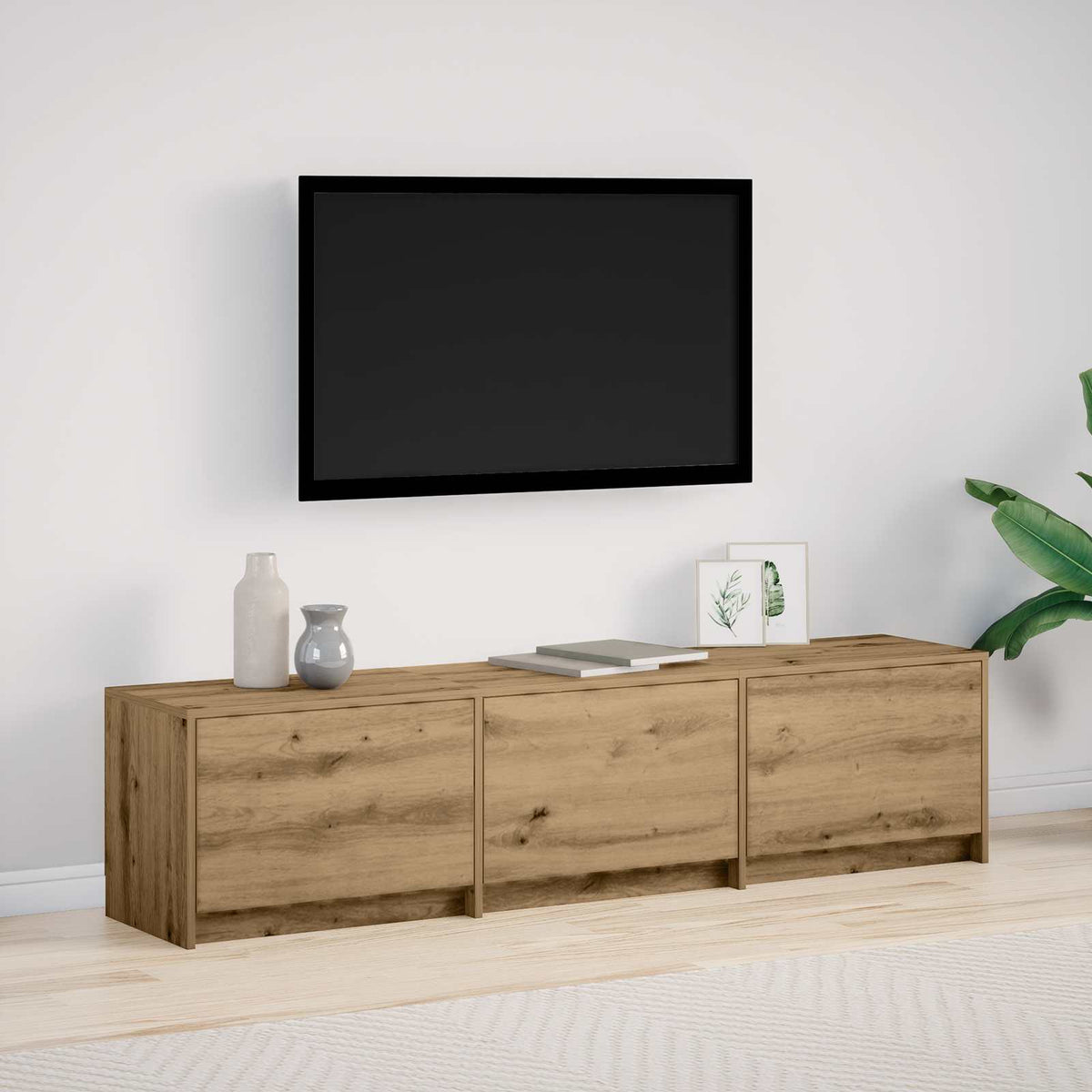 TV-Schränk Artisan-Eiche Holzwerkstoff