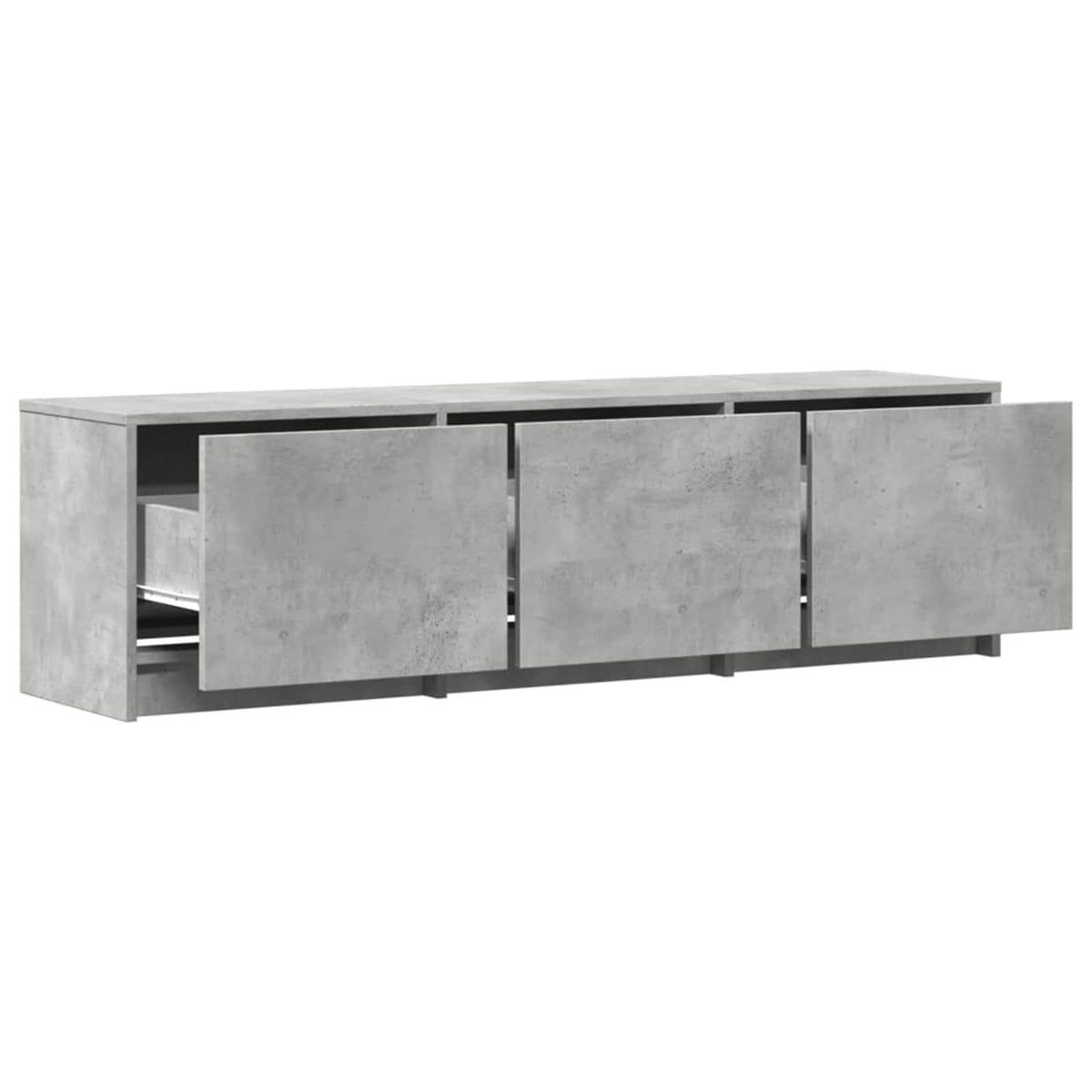 TV-Schränk Beton Holzwerkstoff