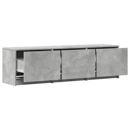 TV-Schränk Beton Holzwerkstoff